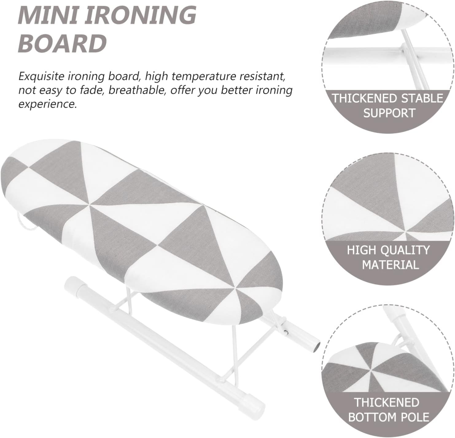 Cabilock Folding Ironing Rack for Collar and Sleeve