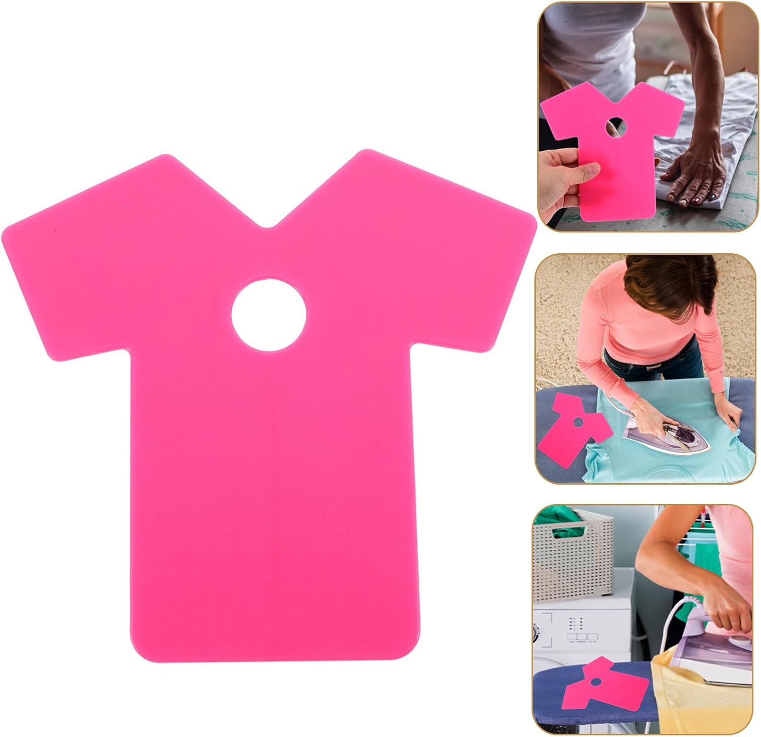 LIFKOME One-Step Cuff Collar Ironing Board for Shirts Travel Use