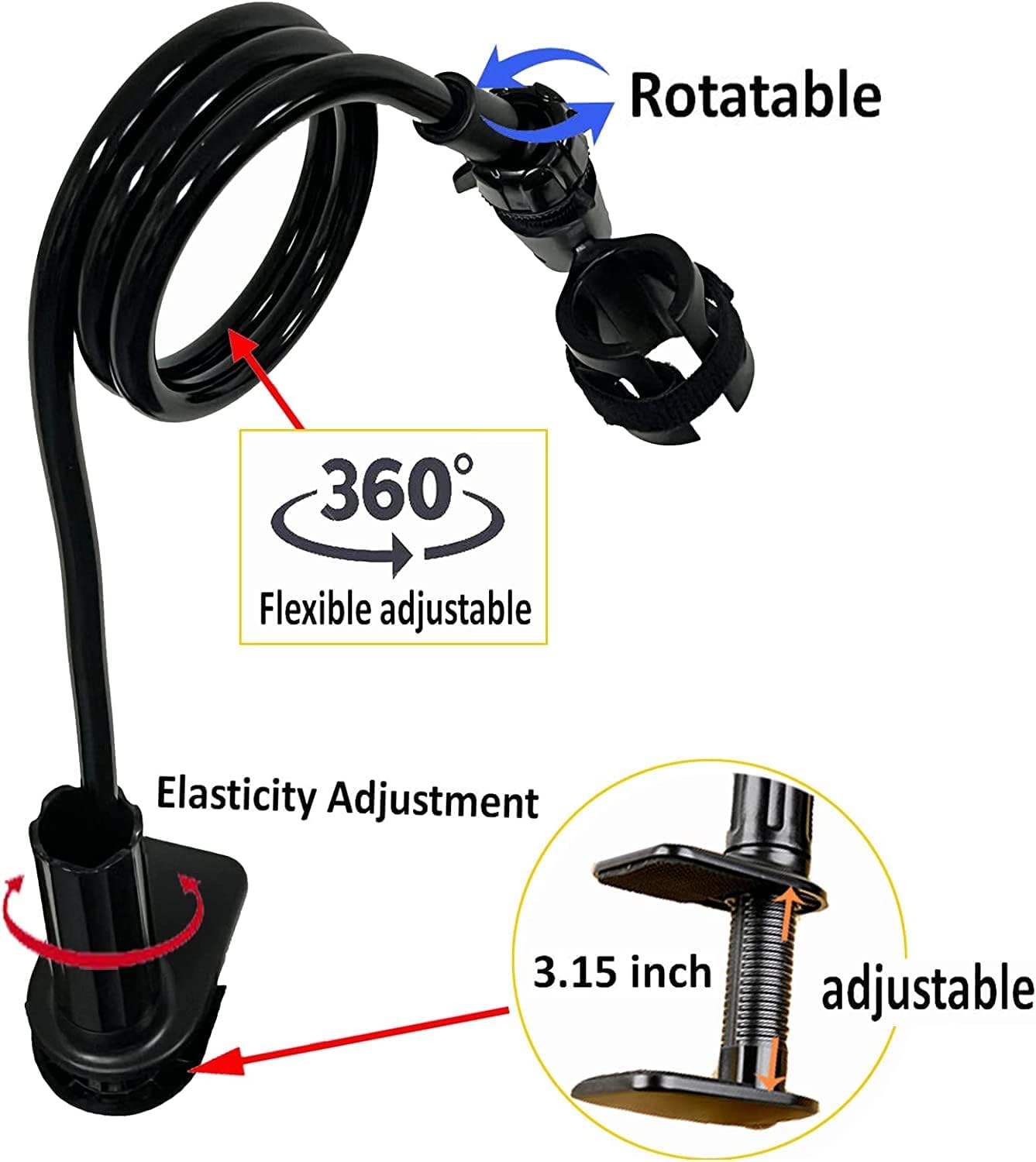 Universal Flexible Iron Cord Minder