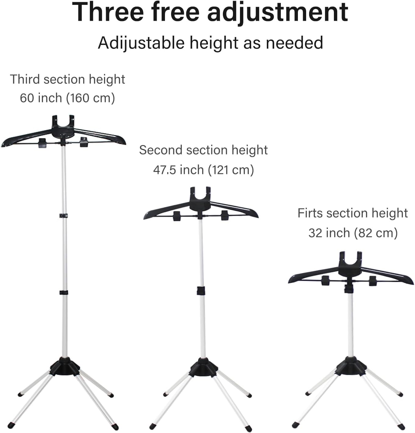 Adjustable Garment Steamer Clothes Hanger for Easy Folding Steaming