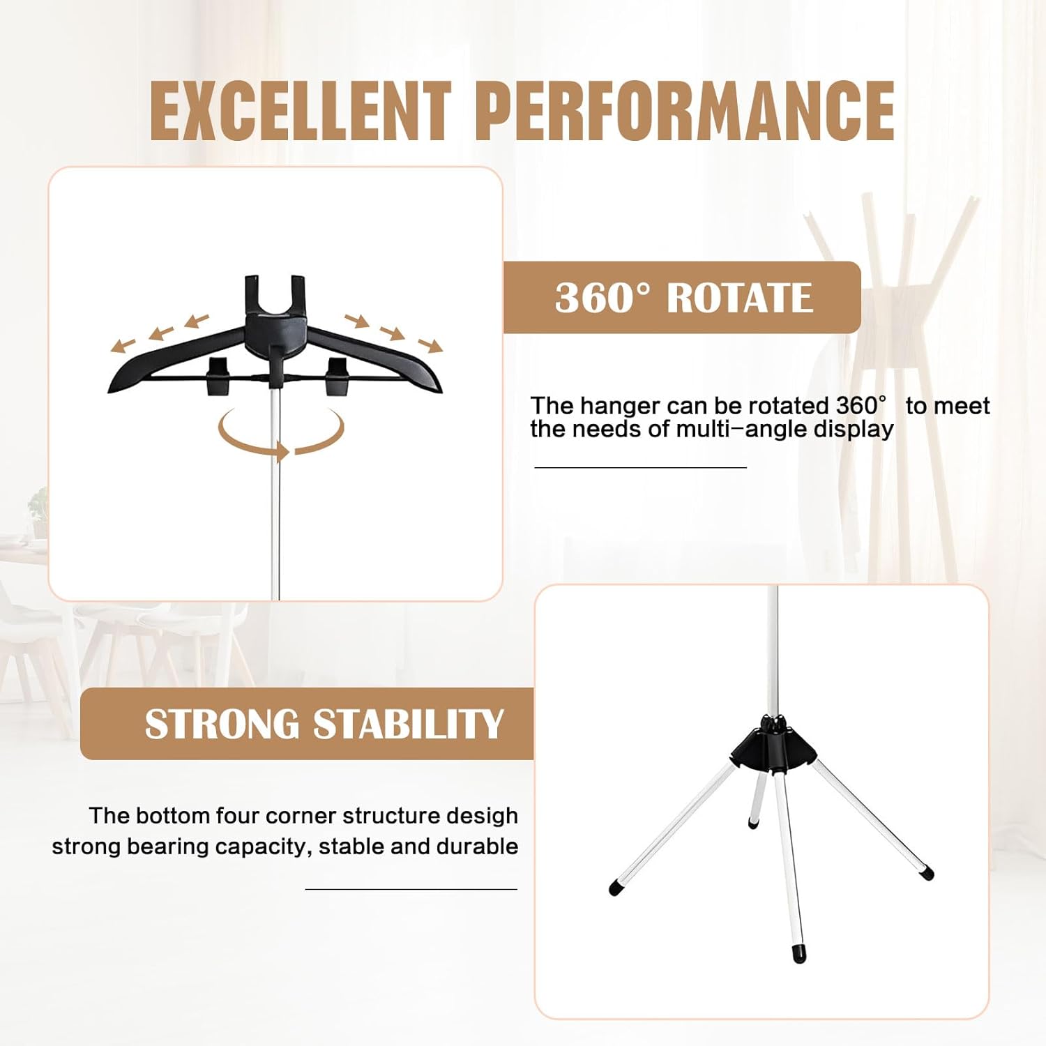 Adjustable Steamer Stand for Clothes Foldable Portable Garment Steamer
