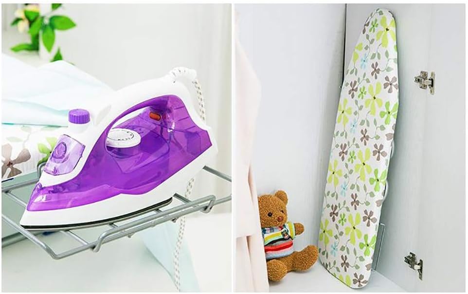 Foldable Ironing Board with Ironing Rack and Storage