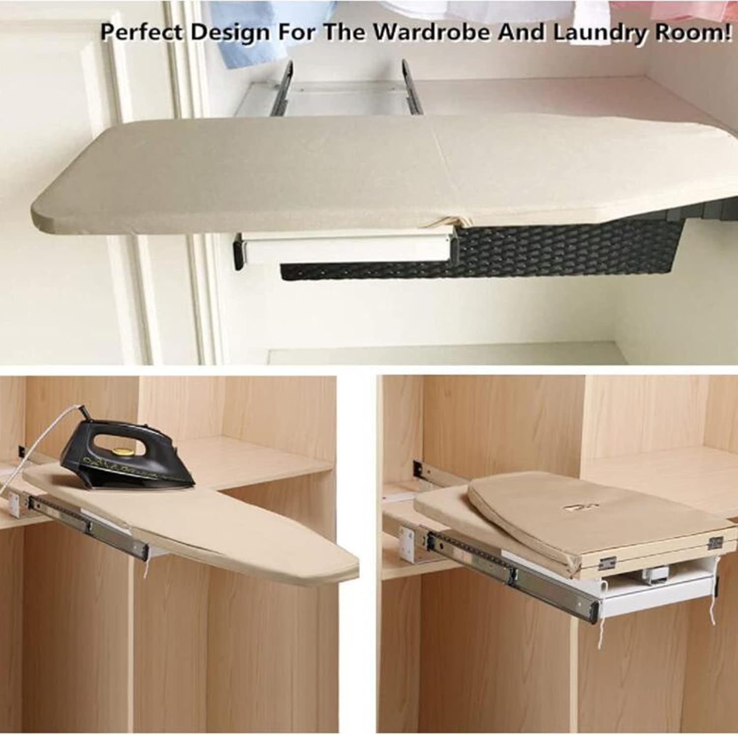 Versatile Folding Ironing Board for Small Spaces