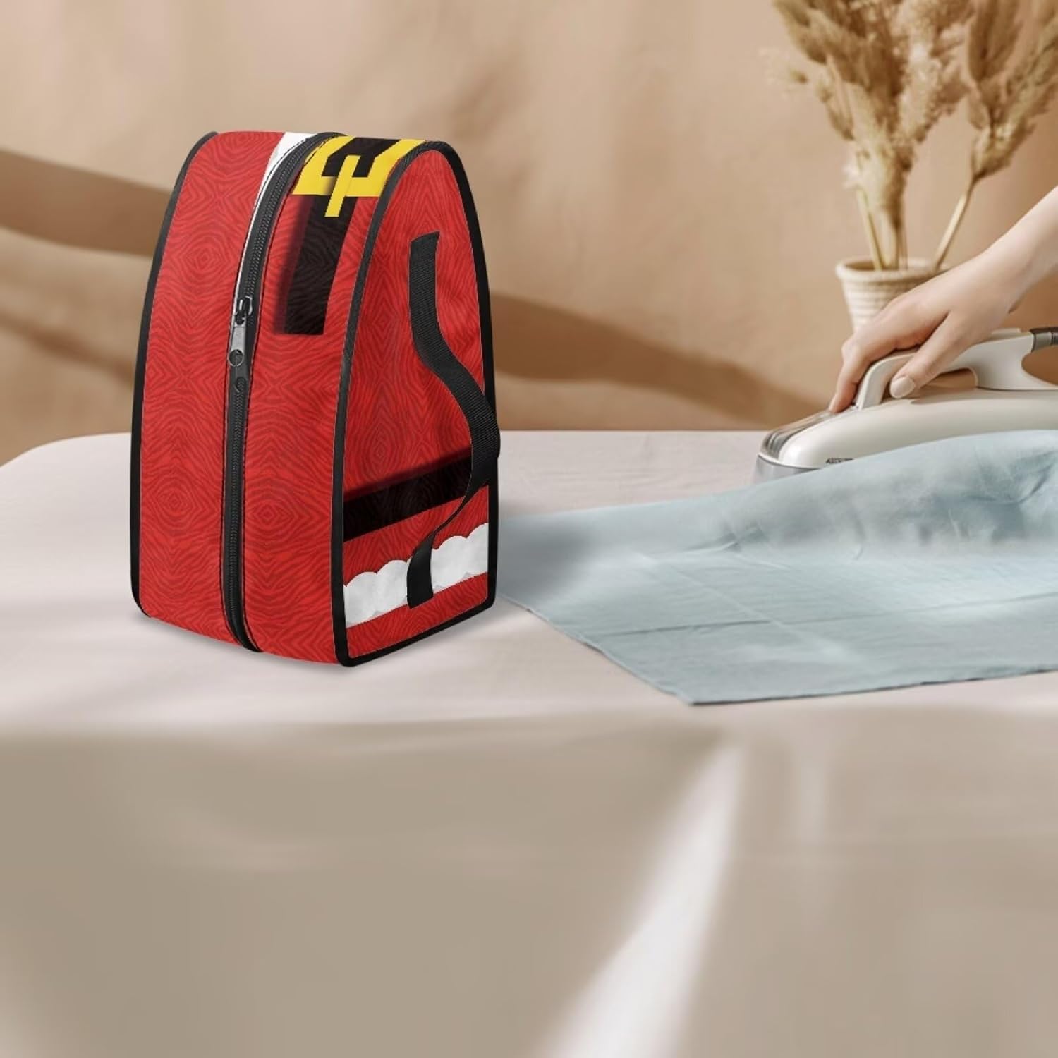 Christmas Wind Iron Storage Bag for Outings with Durable Design