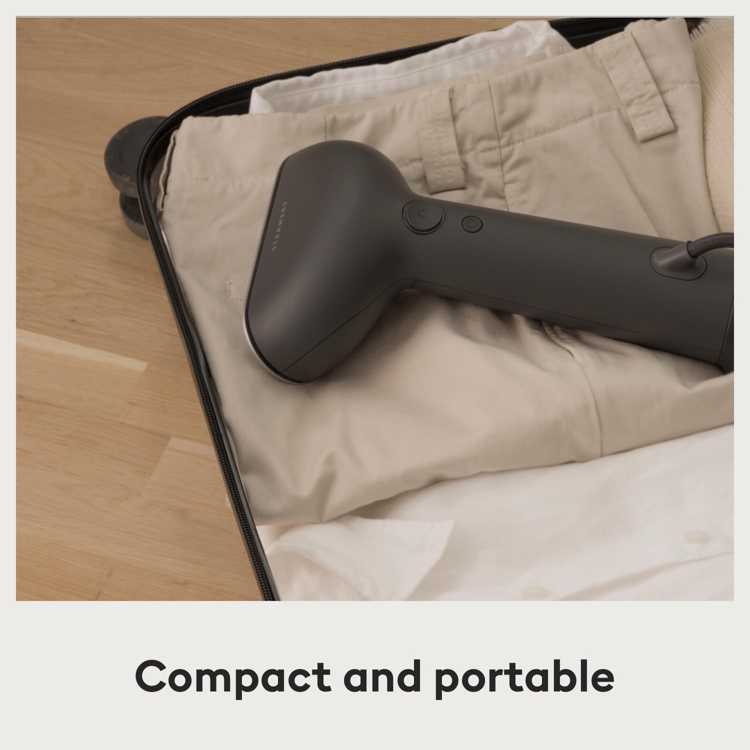Steamery Handheld Clothes Steamer Cirrus 3 1200W US Plug Black