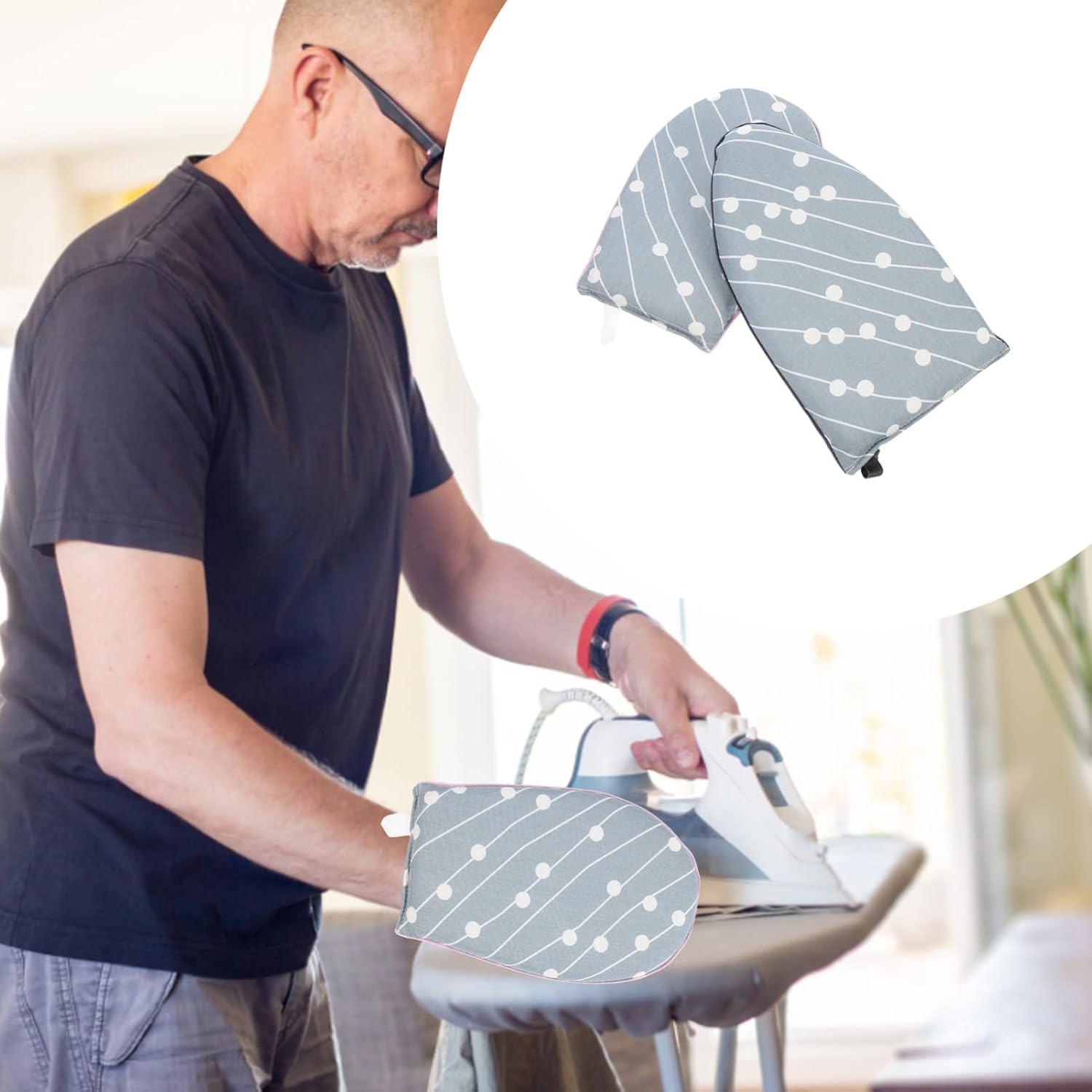 2-Piece Cotton Ironing Board for Home Use