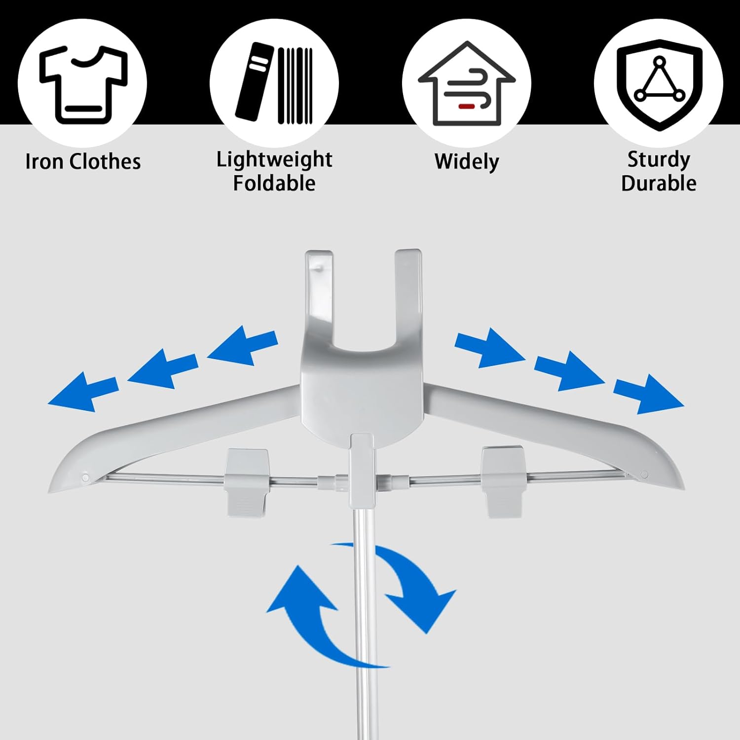 Adjustable Iron Steam Stand for Garment