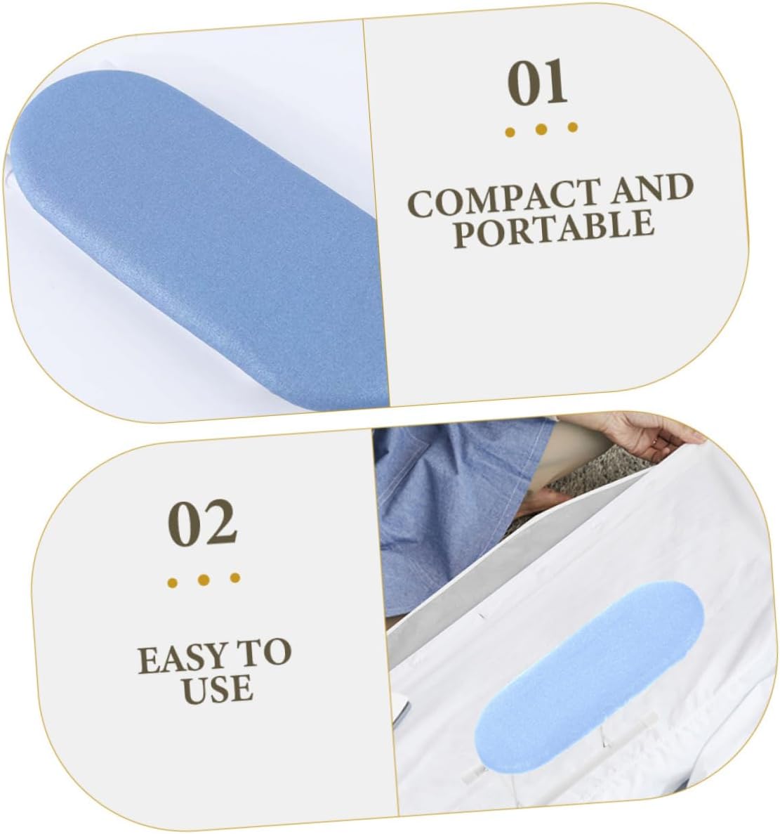 COHEALI 5-Piece Ironing Board Set