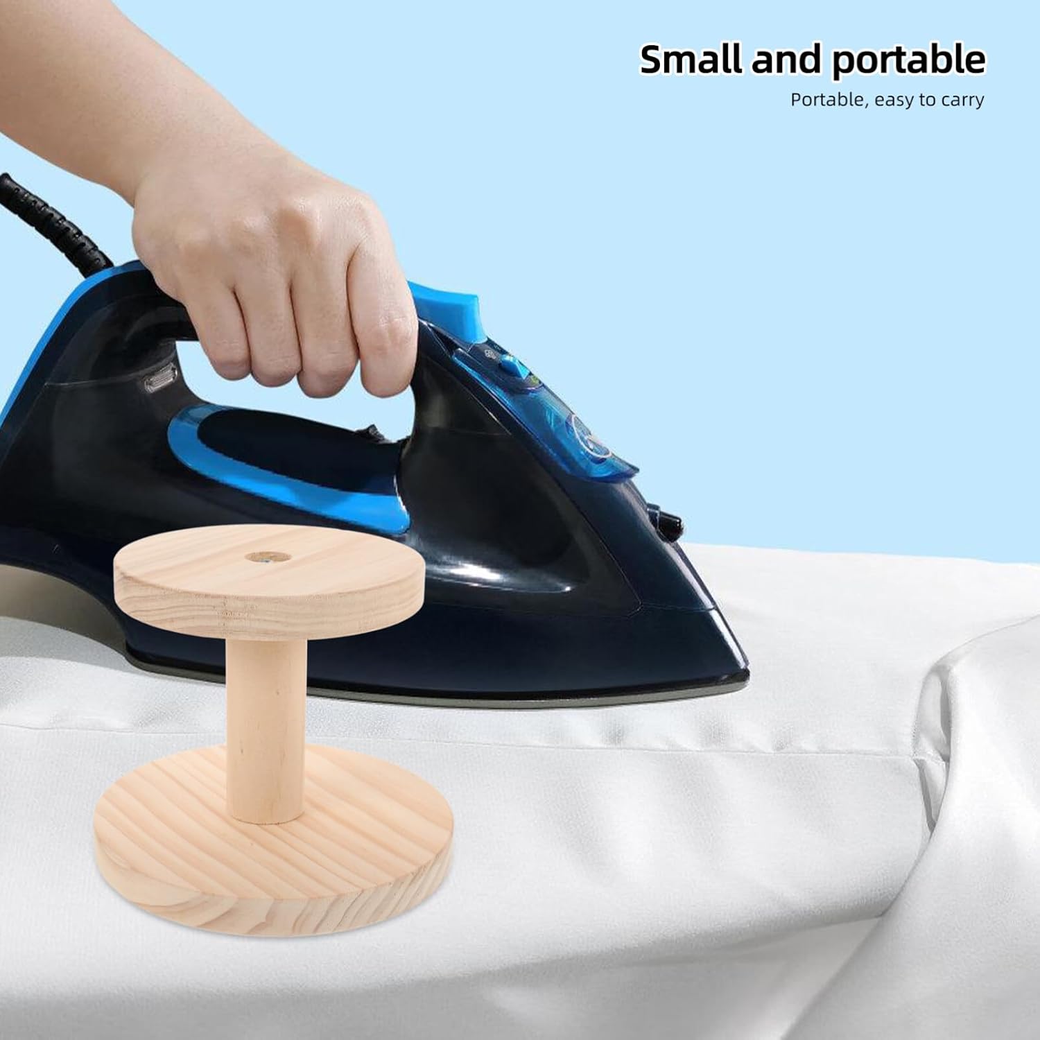Alipis Ironing Board Small Portable Space-Saving Non-Slip