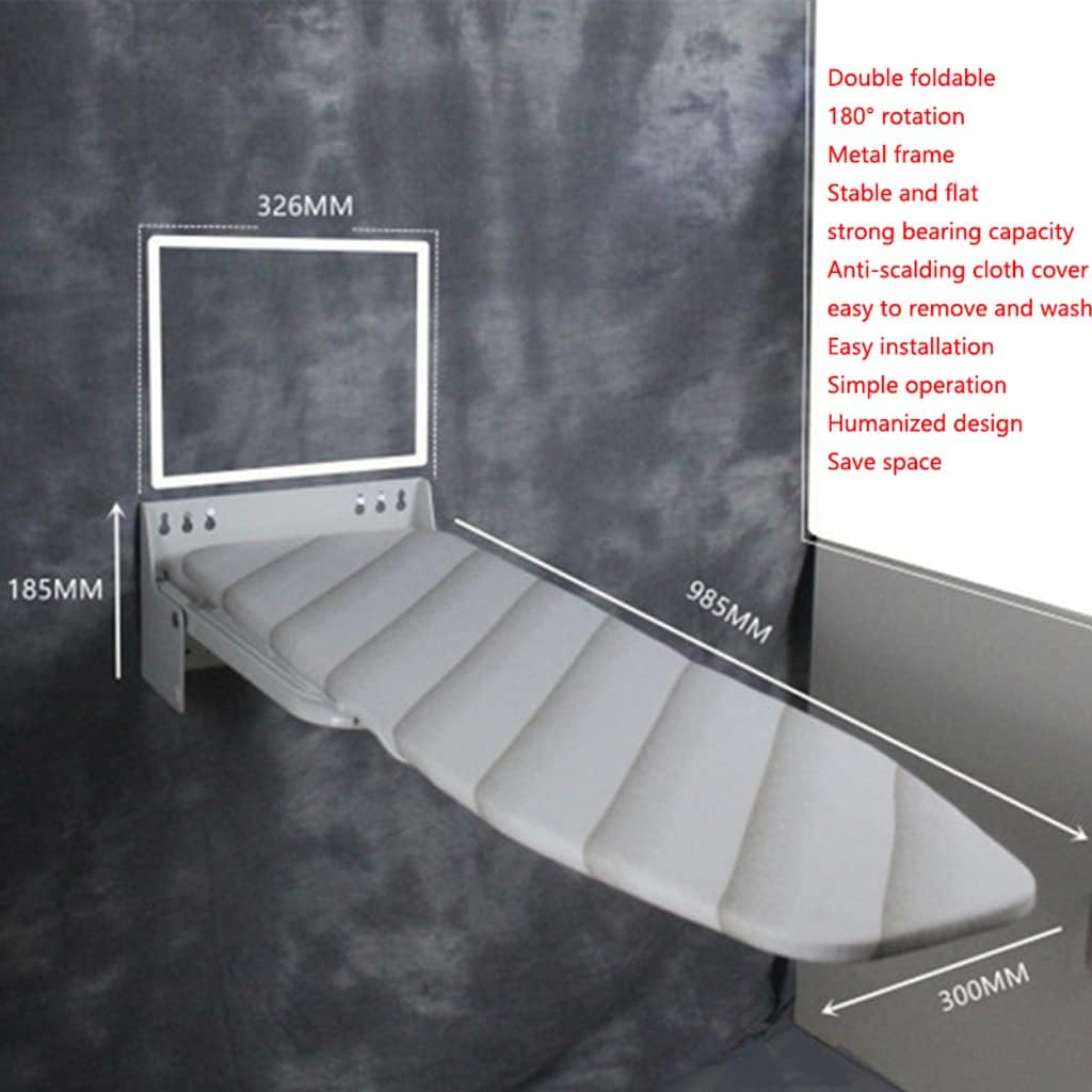 Rotating Wall-Mounted Ironing Board