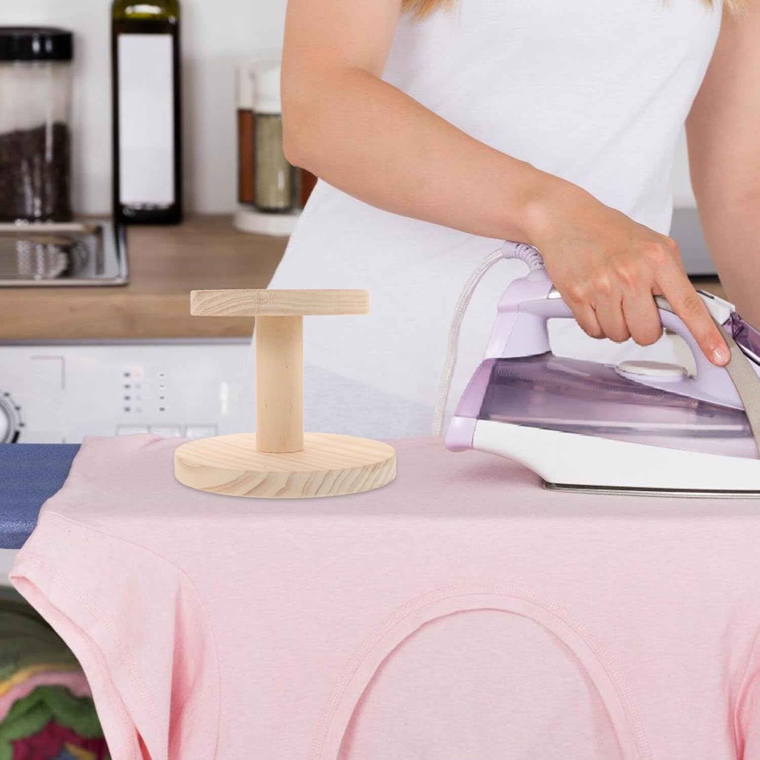 Alipis Ironing Board Small Portable Space-Saving Non-Slip