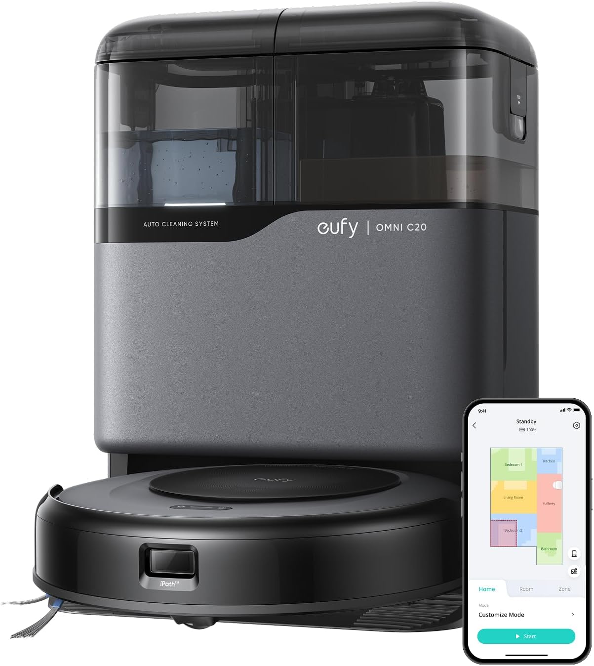 Eufy Robot Vacuum Omni C20 Hands-Free Cleaning