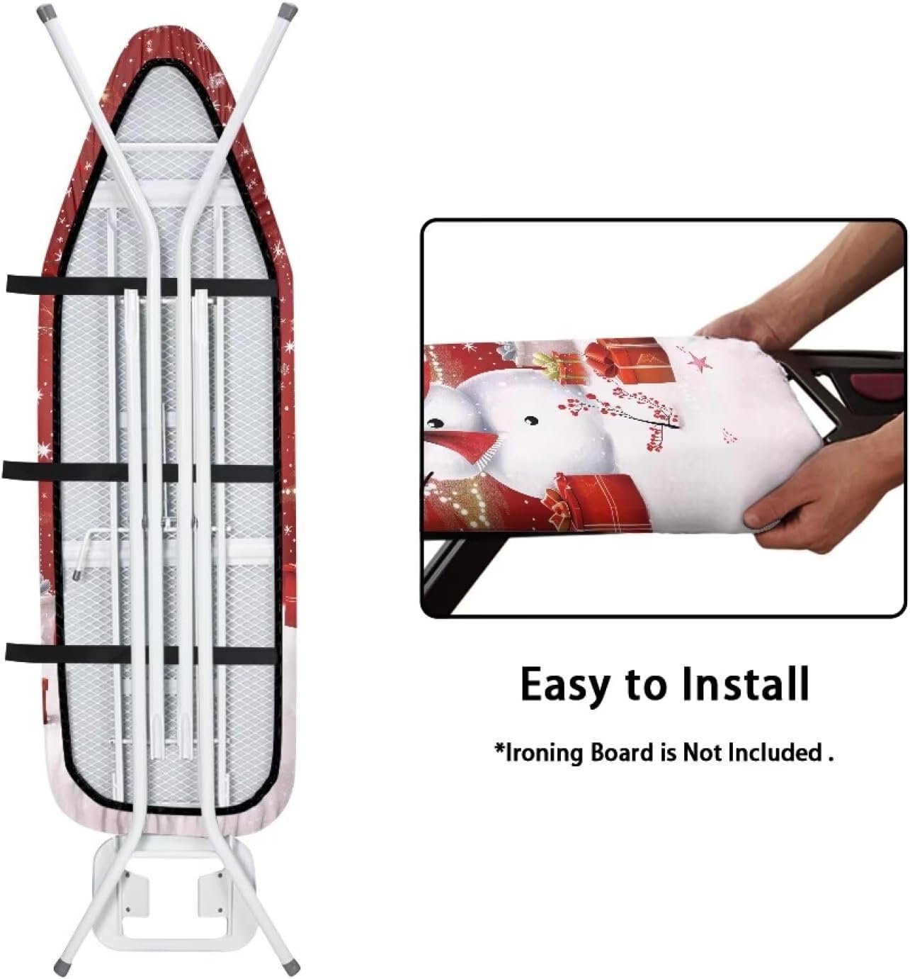 Sturdy Durable 15x54 Ironing Board Cover Home Use