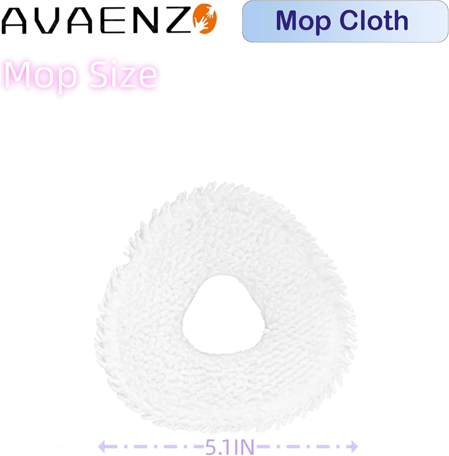 Replacement Mop Pads for Narwal Freo Robot Vacuum