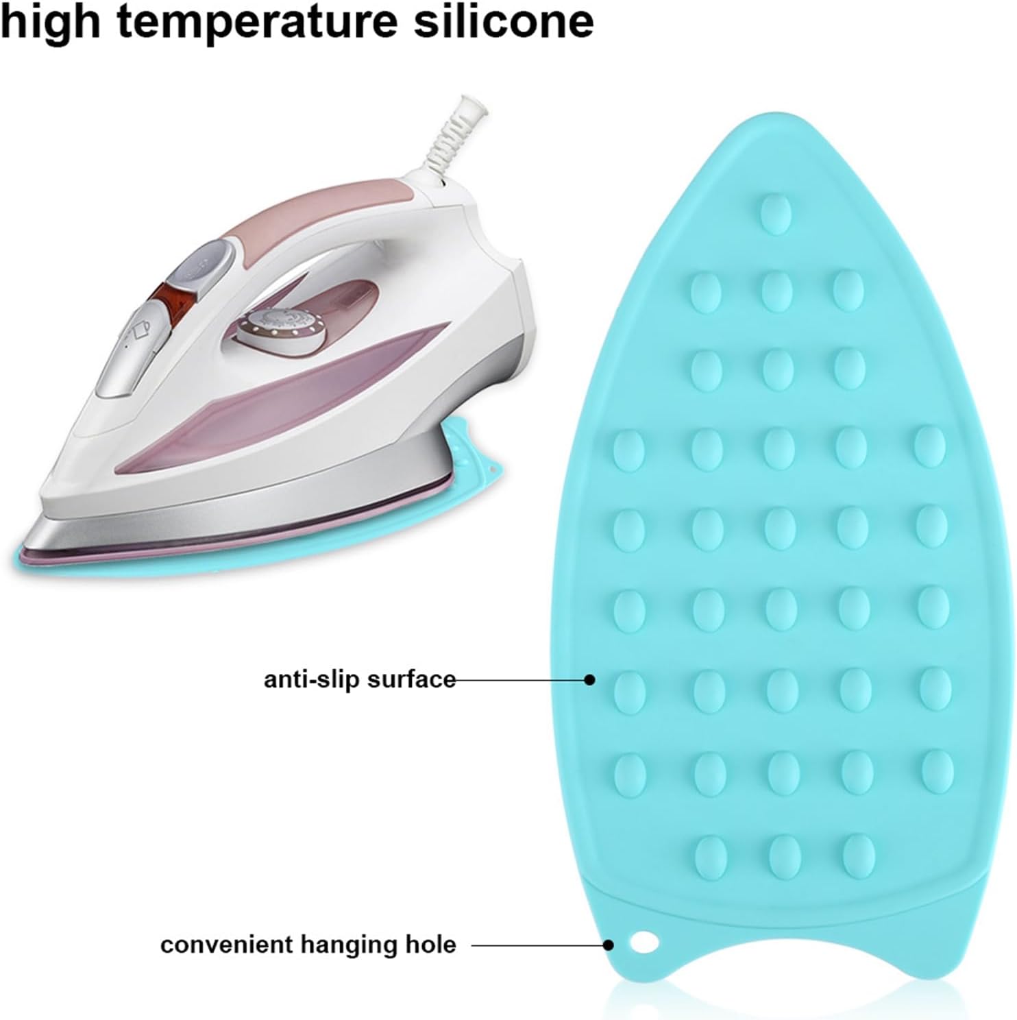 Anti Slip Heat Resistant Silicone Ironing Mat