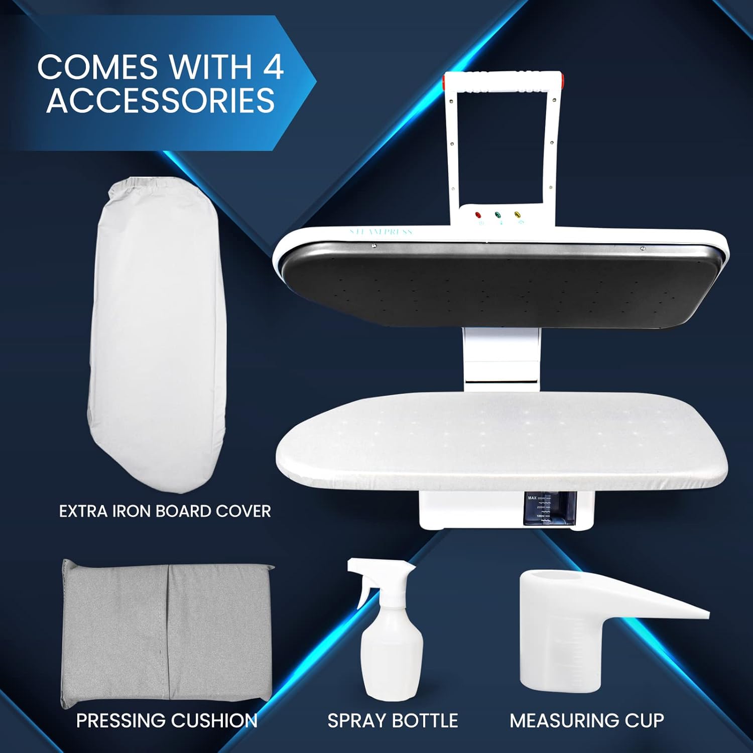 Compact Steam Press SpeedyPress 22x10 Ironing Machine