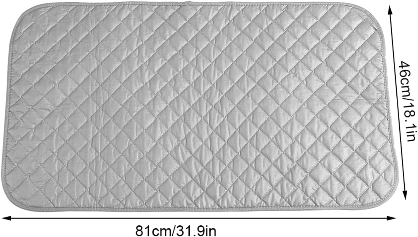 FIYO Table Top Ironing Pad Portable Travel Mat for Small Spaces