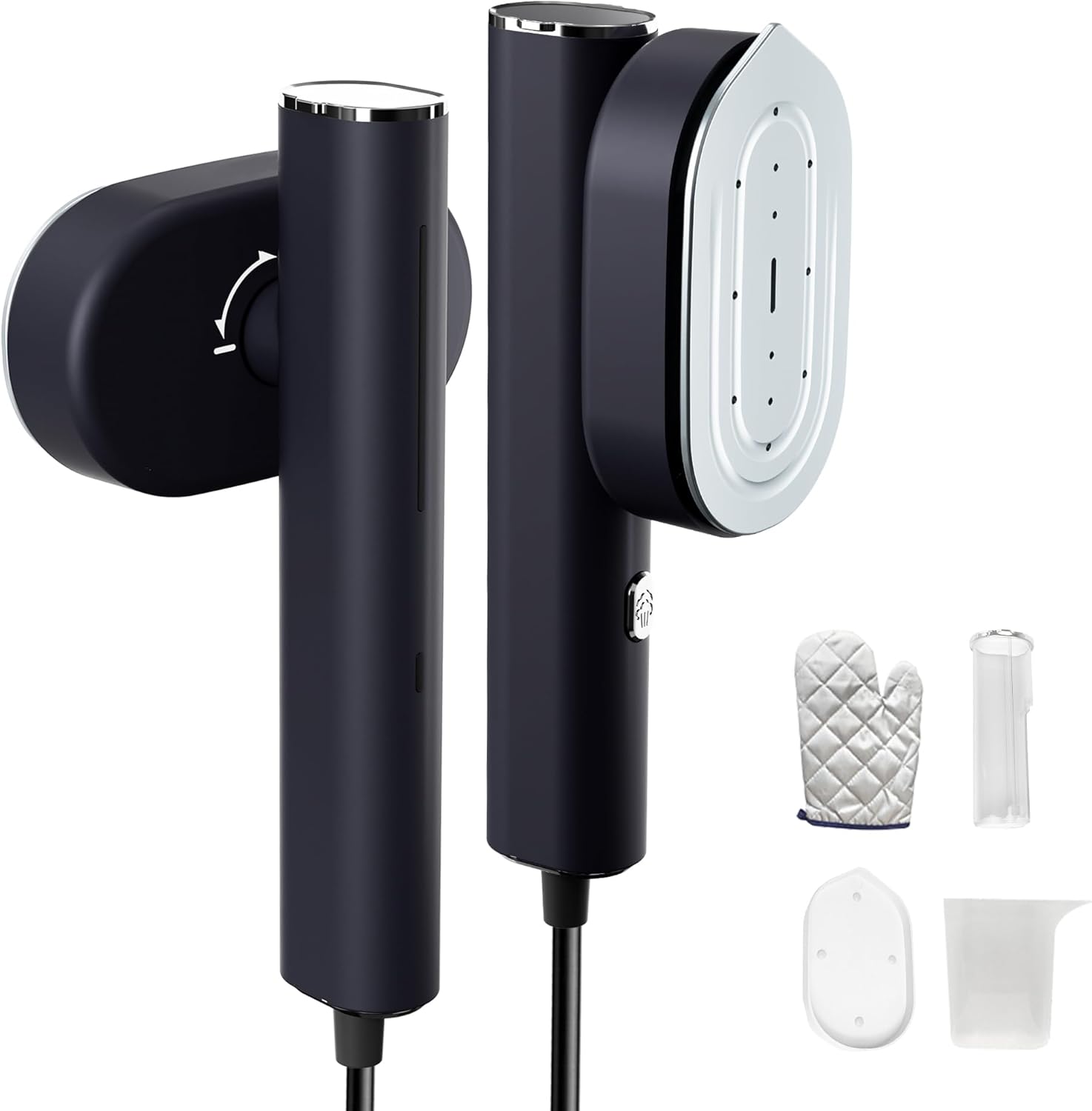 HULMAY - Portable Efficient 10s Steamer for Fast 120V Wrinkle Removal