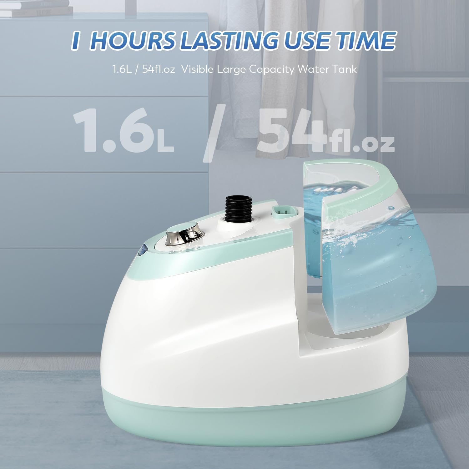 Pro-Grade Garment Steamer for All Fabrics