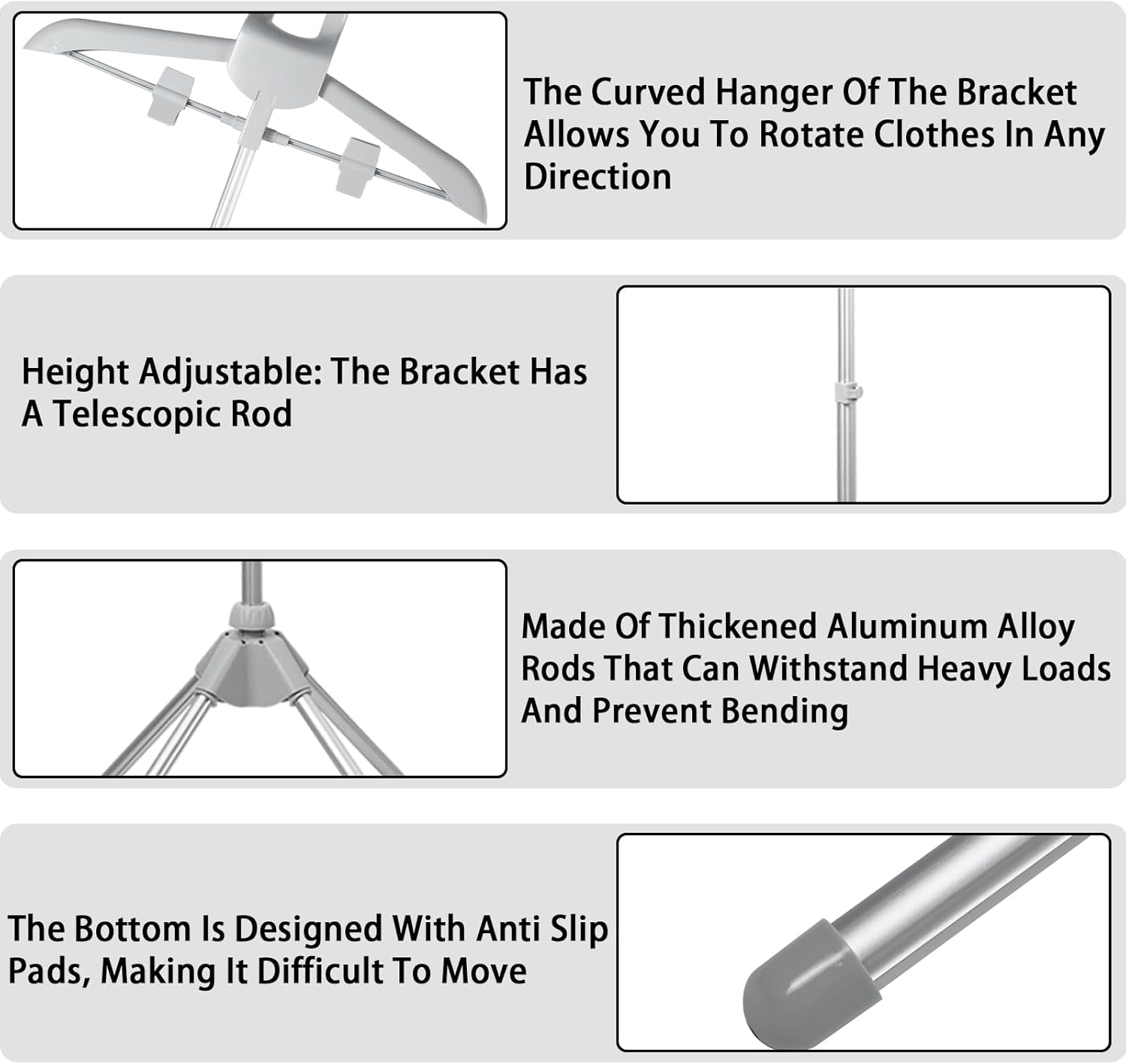 Adjustable Iron Steam Stand for Garment