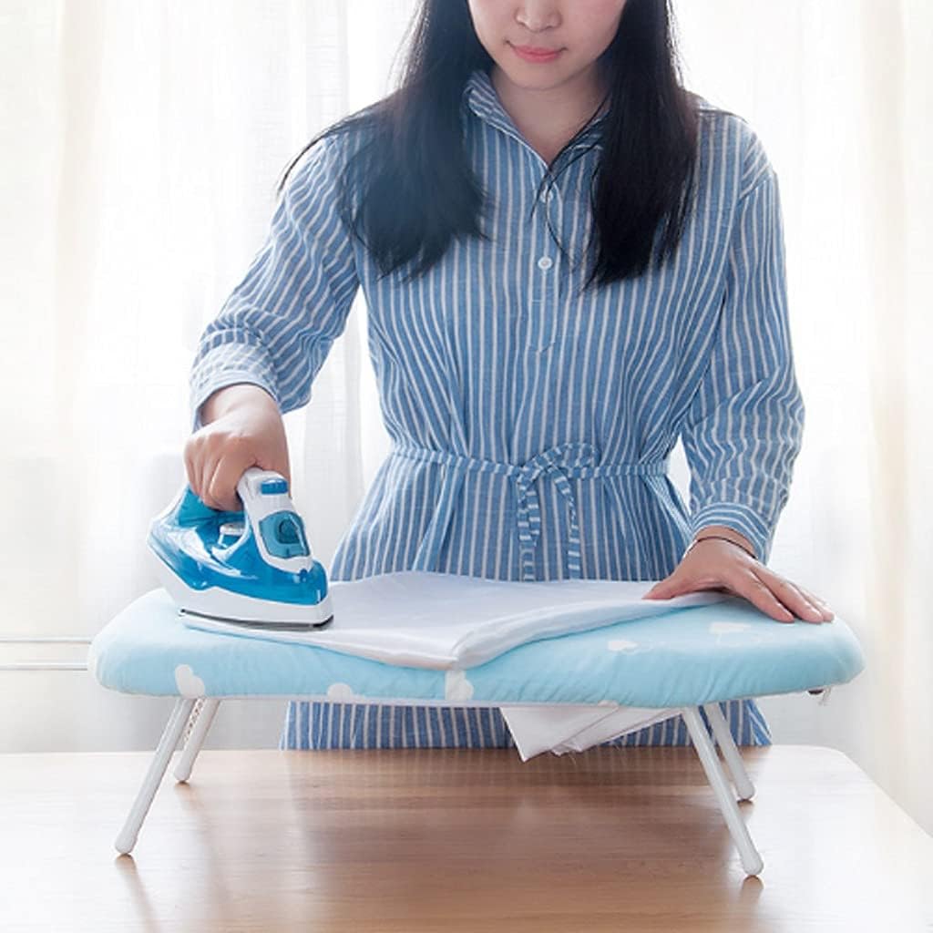 Portable Folding Ironing Board with Heat Sleeve