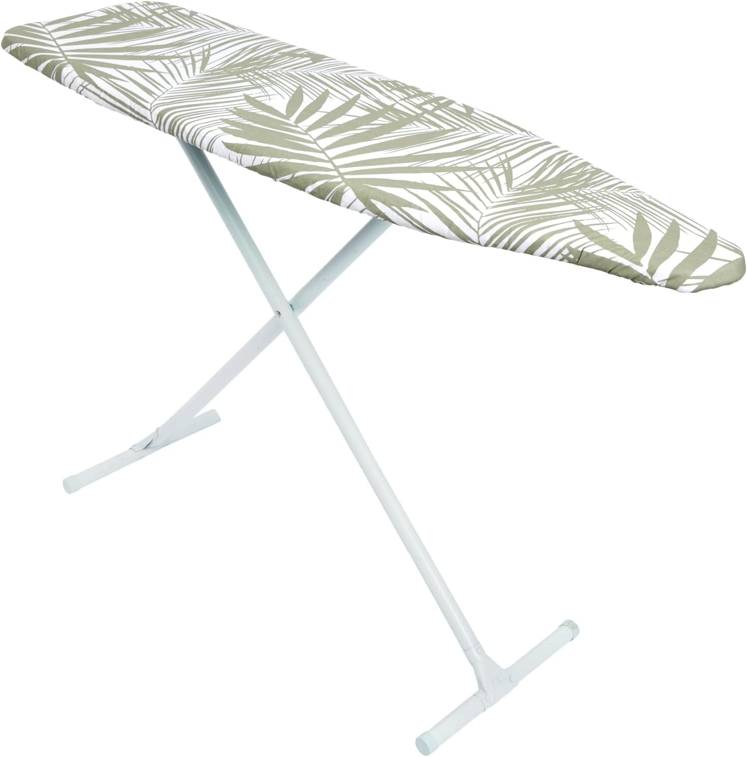Juvale Ironing Board Cover - 15x54-Inches White Palm Print
