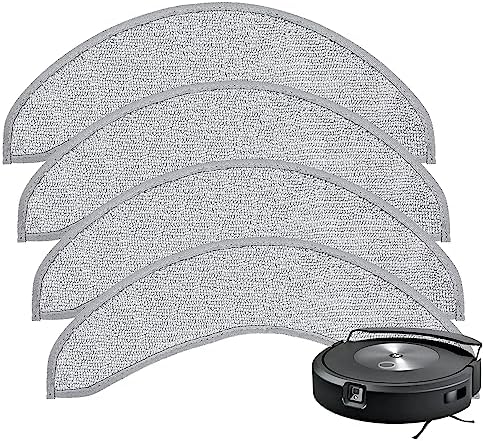 4-Pack Washable Mop Pads for iRobot Roomba J7J9