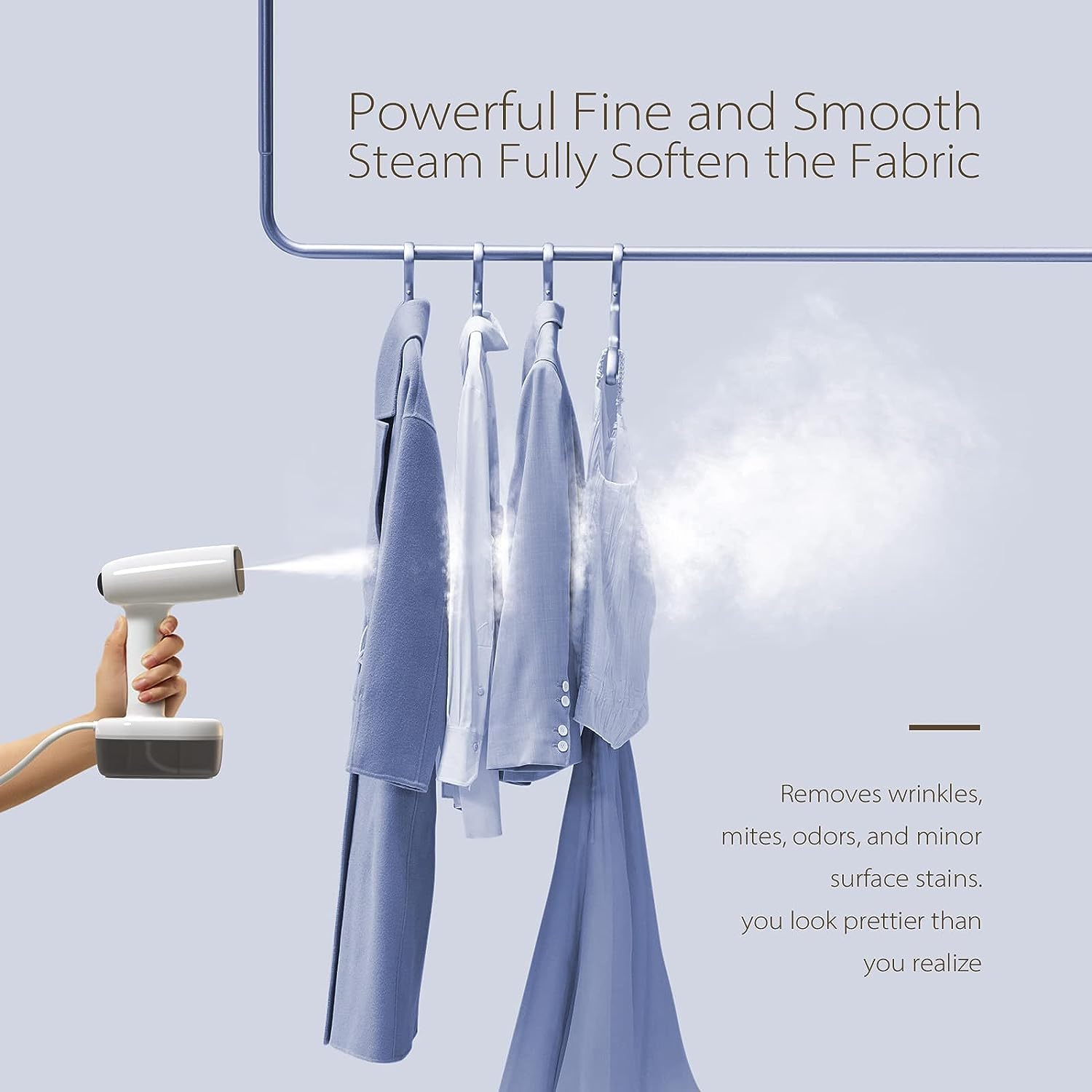 Premium Portable Steam Iron for Clothes