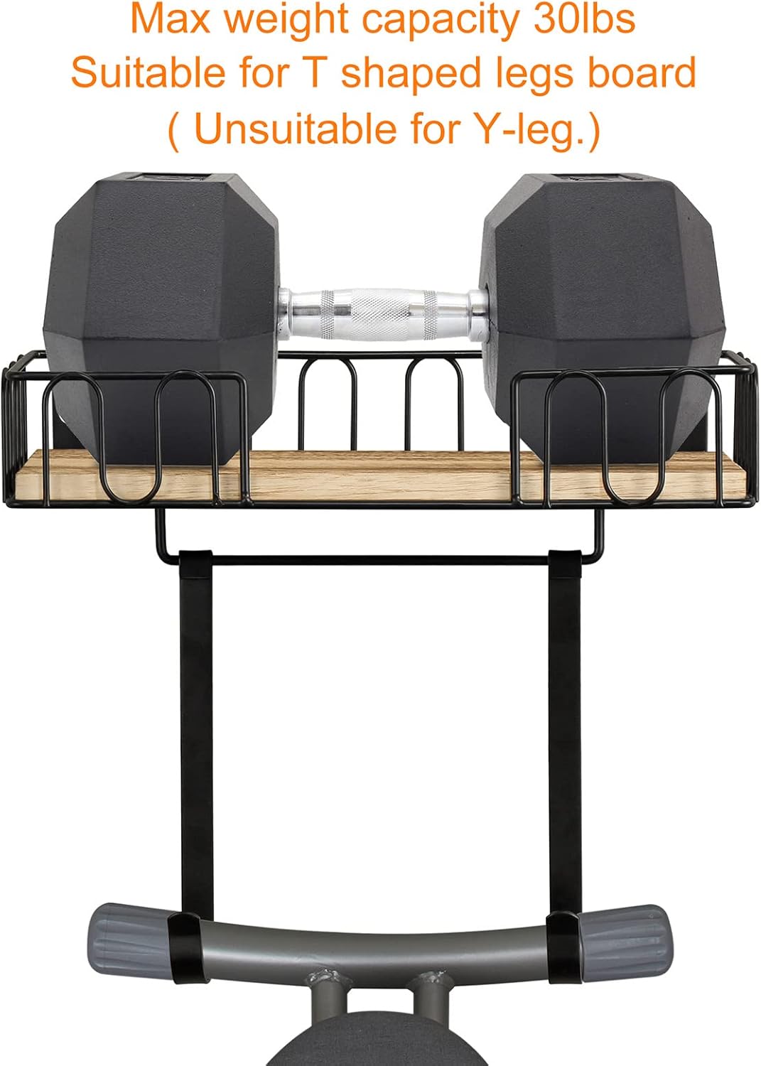 Organized Space-Saver Metal Wall Hanger