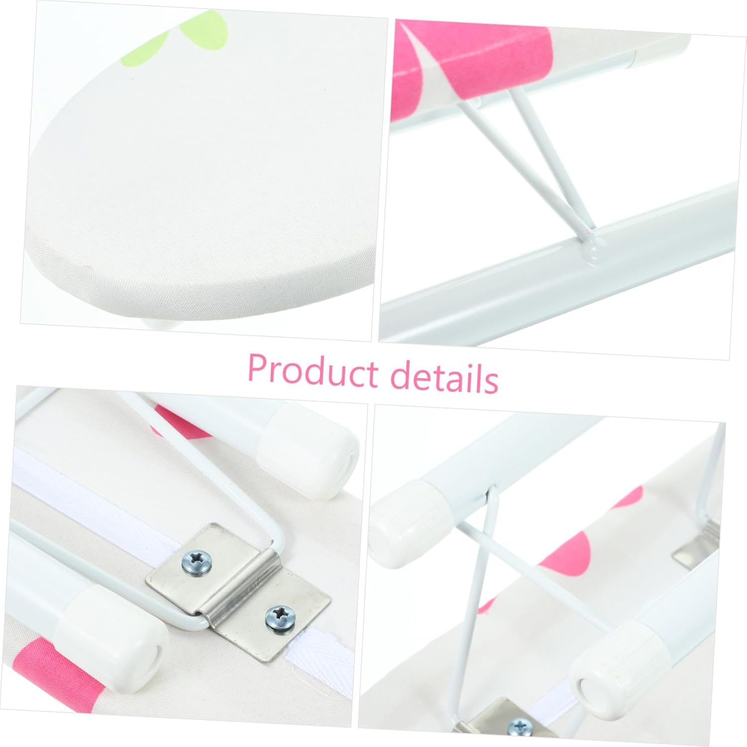 Cabilock Mini Folding Ironing Board with Floral Design