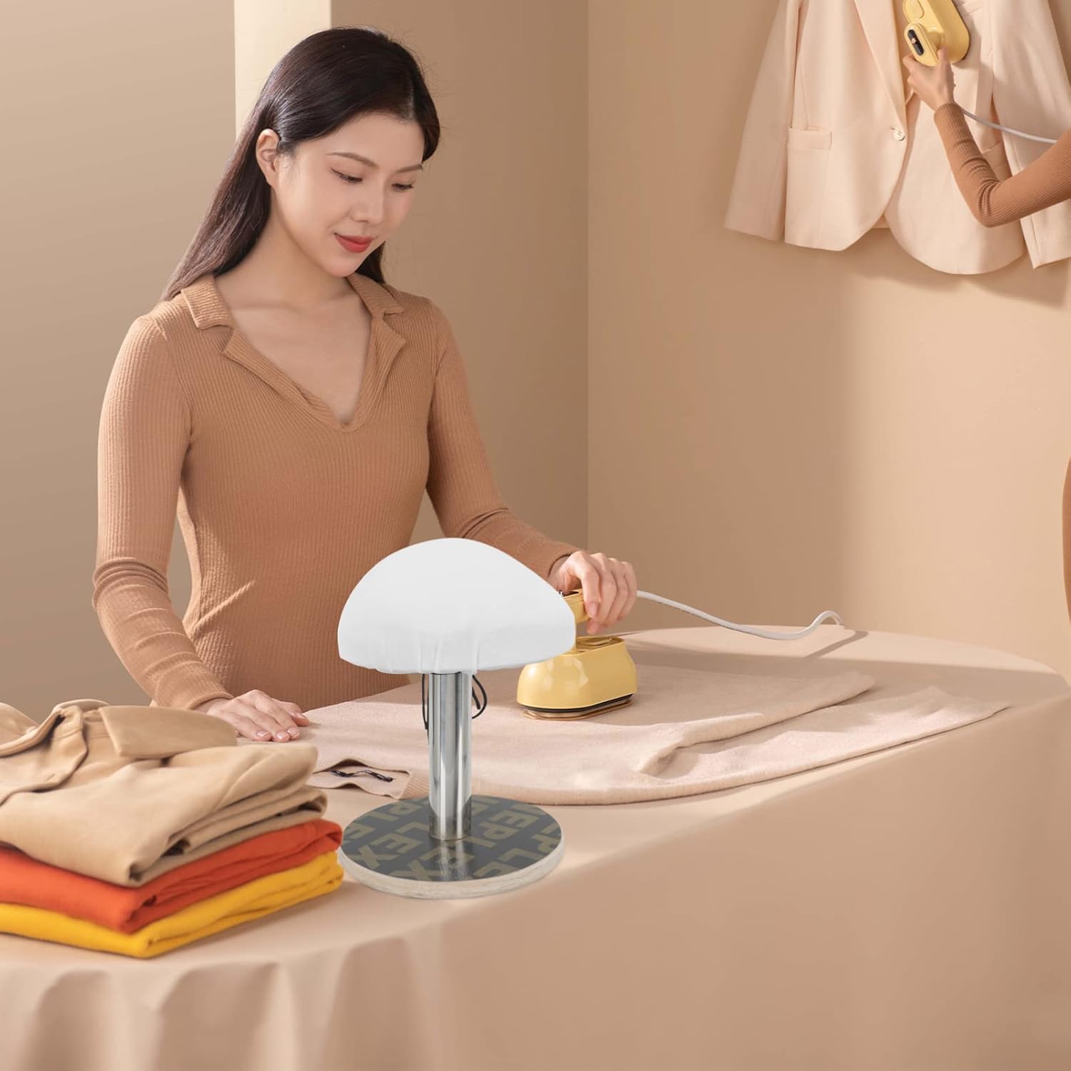 Ironing Stool Tabletop Design Portable Compact Ironing Board Home Kitchen