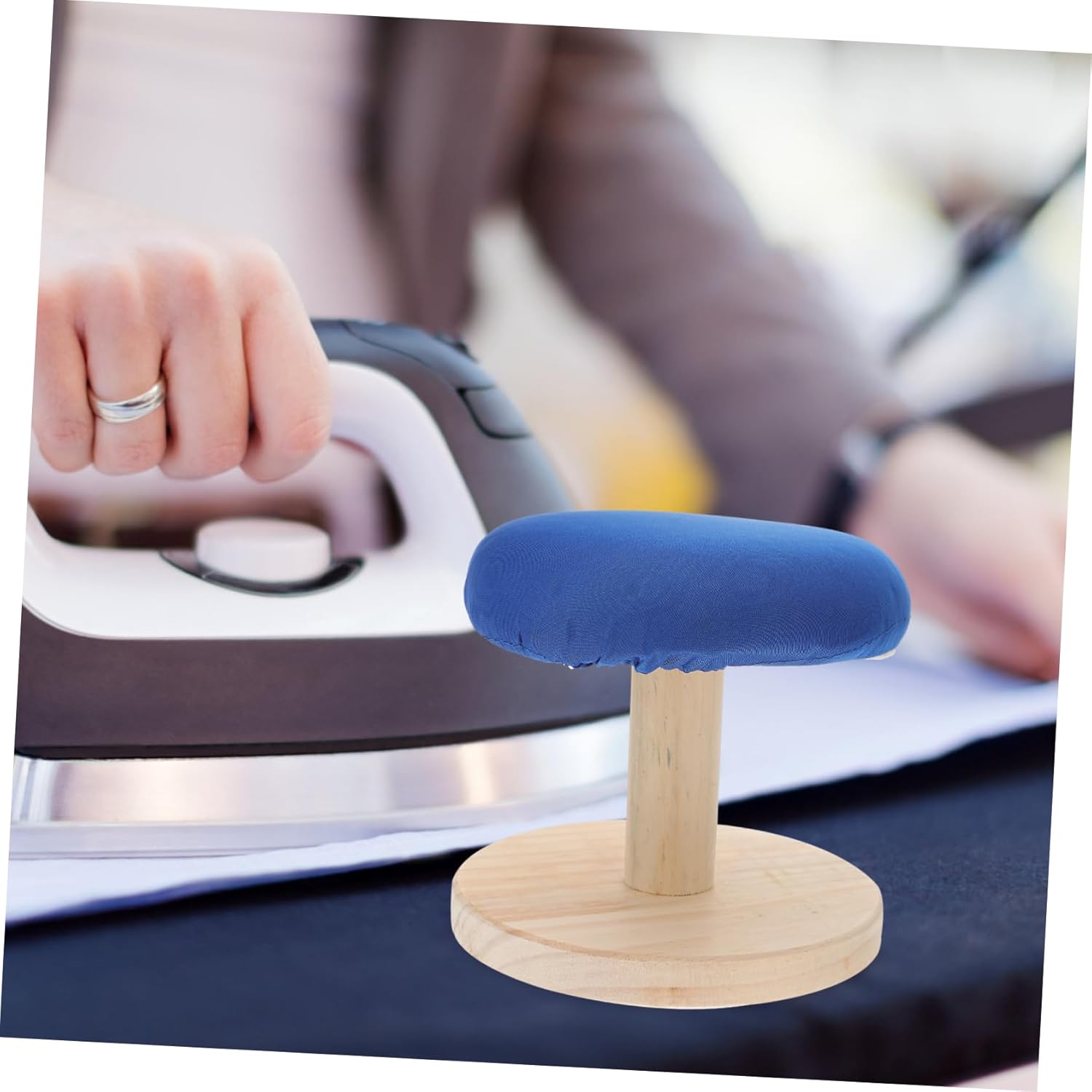 ABOOFAN 1pc Mini Ironing Board for Curved Clothes - Space-Saving Durable Design