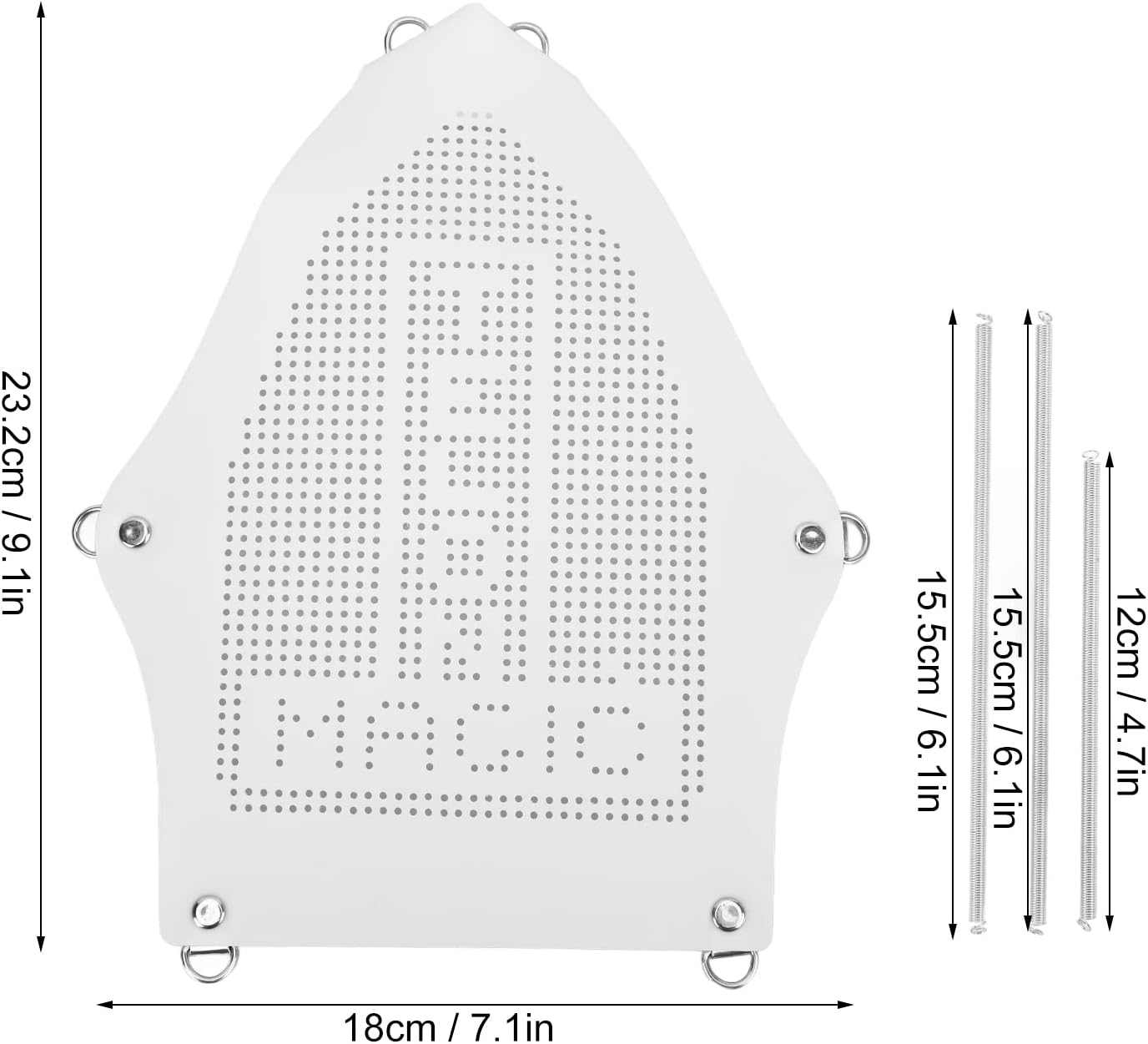 Aluminum Ironing Shoe Cover