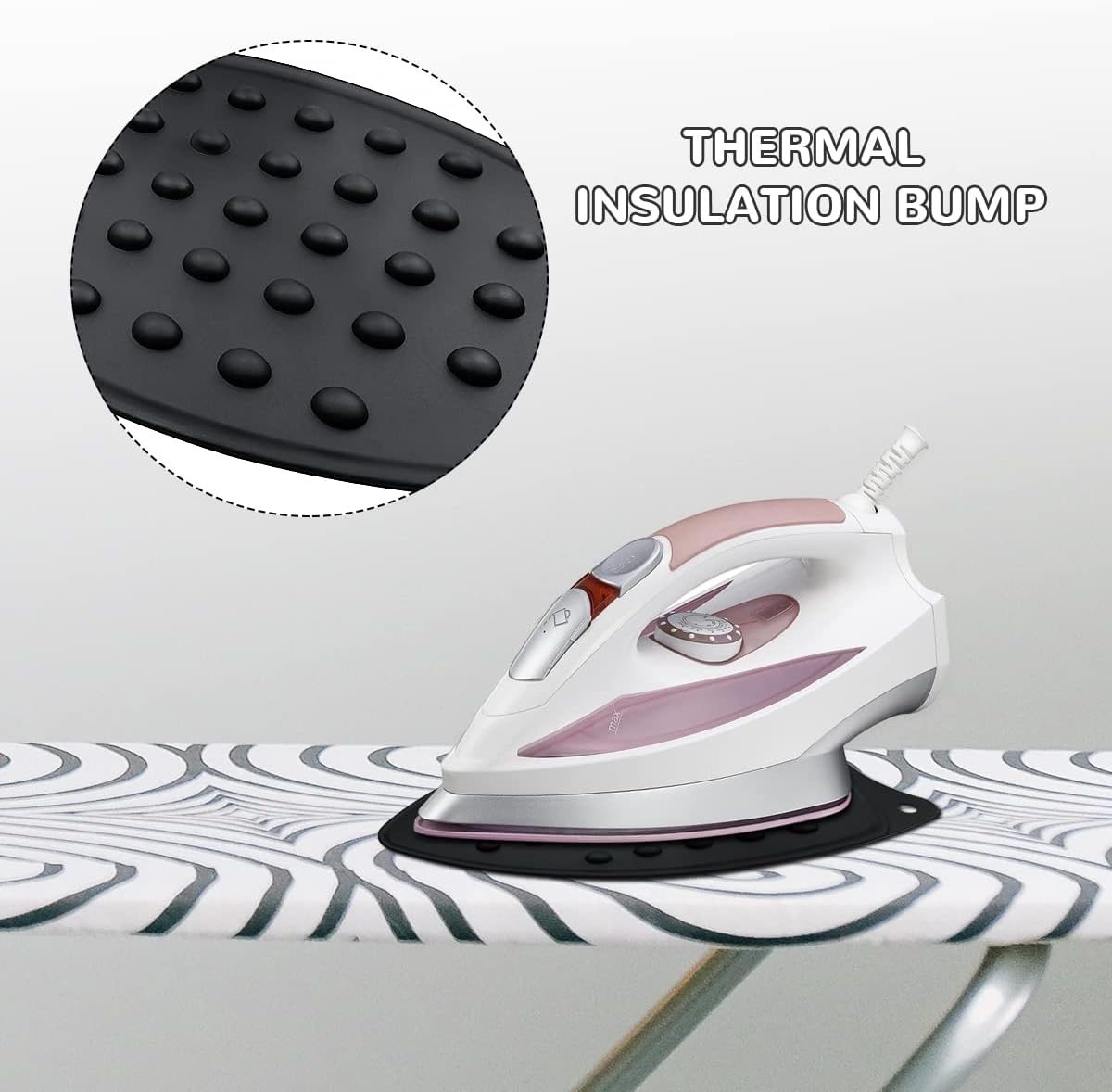 YunTop 2-Piece Silicone Iron Rest Pads