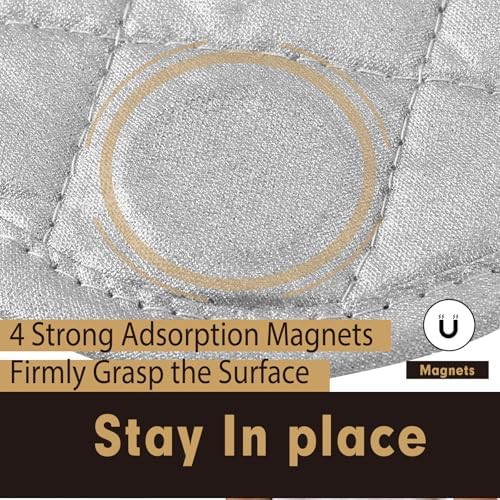 Ironing Mat Pad Magnetic Anti-Stick Design Durable Space Age