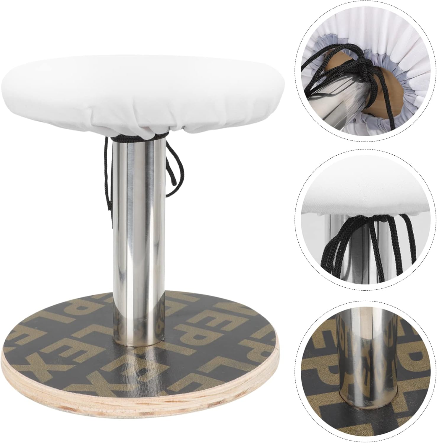 CabilockPremium Cotton Rayon Ironing Stool Cover for Home Travel