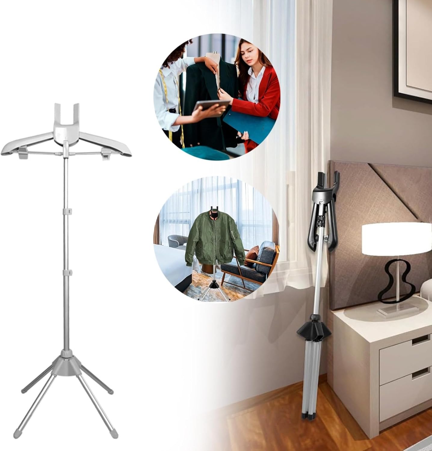 Handheld Garment Steamer Rack Grey