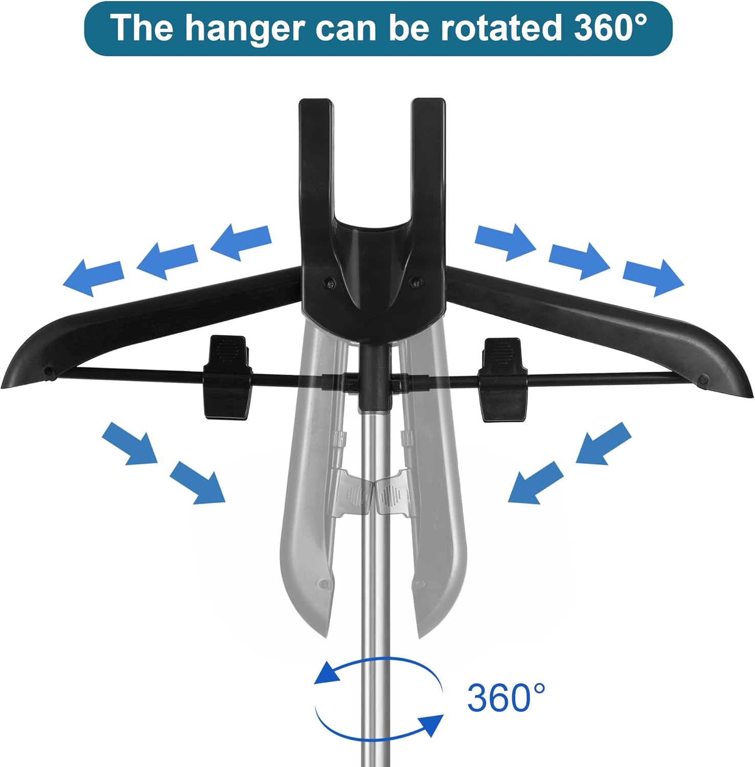 Handheld Garment Steamer Stand for Clothes