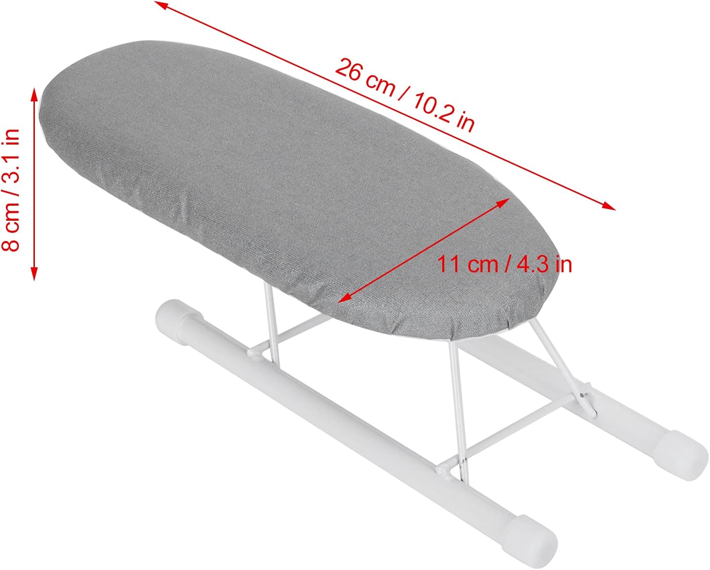 Foldable Ironing Board for Collars Mini Cuffs Anti-Scald Durable
