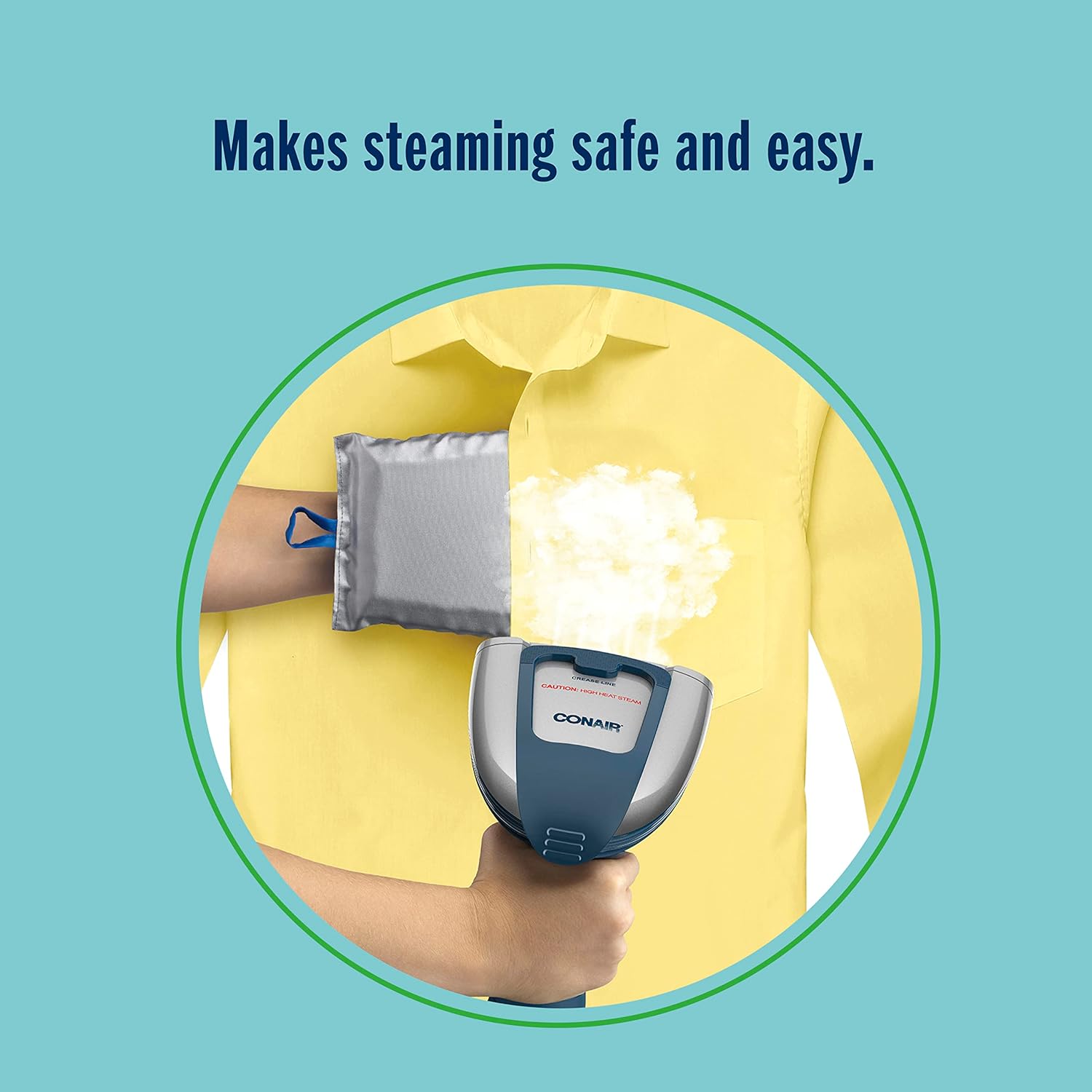 AmazonBasics Conair Steaming Mitt for Garment Protection