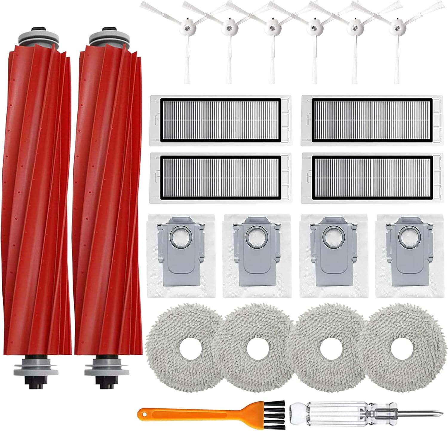 10-Piece Replacement Kit for Roborock Q Revo