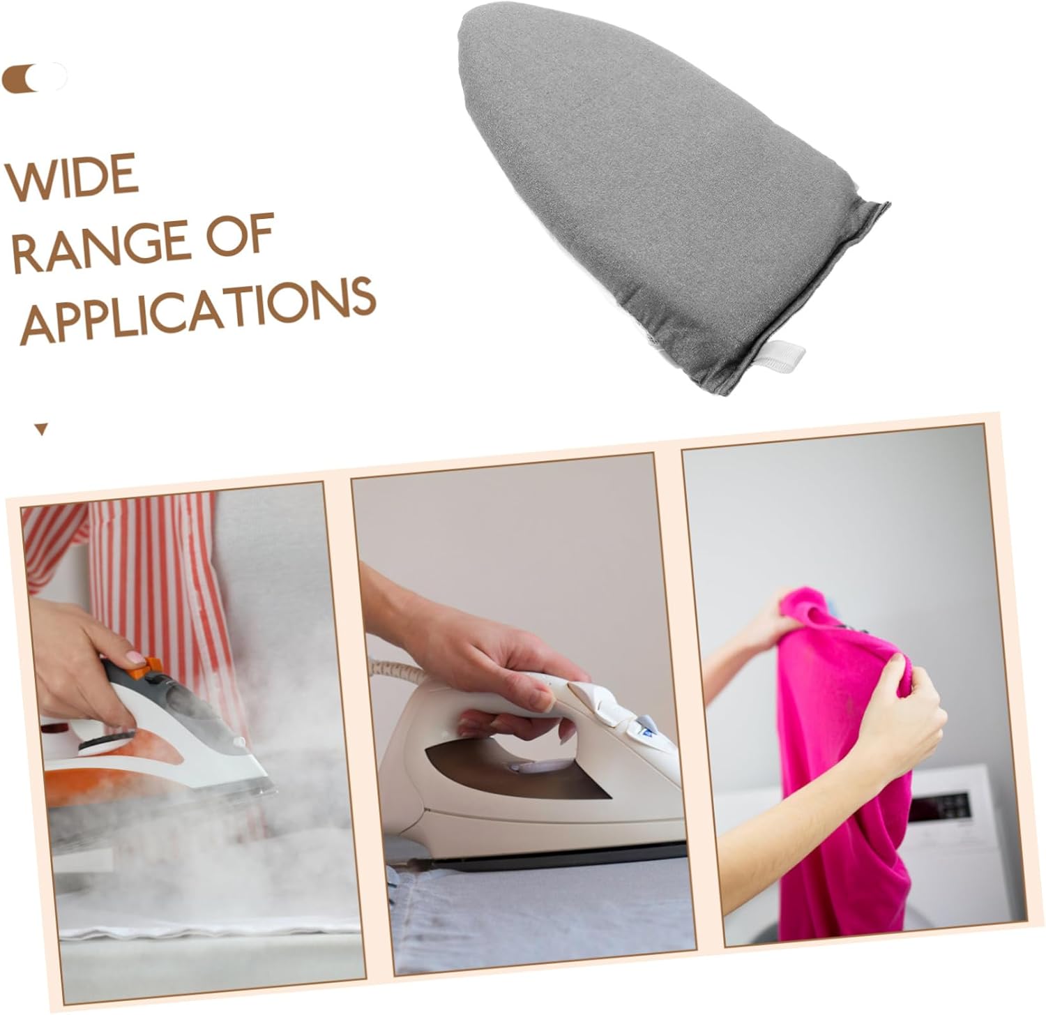 Amosfun SteamGuardian Heat Resistant Steamer Glove for Safe Ironing
