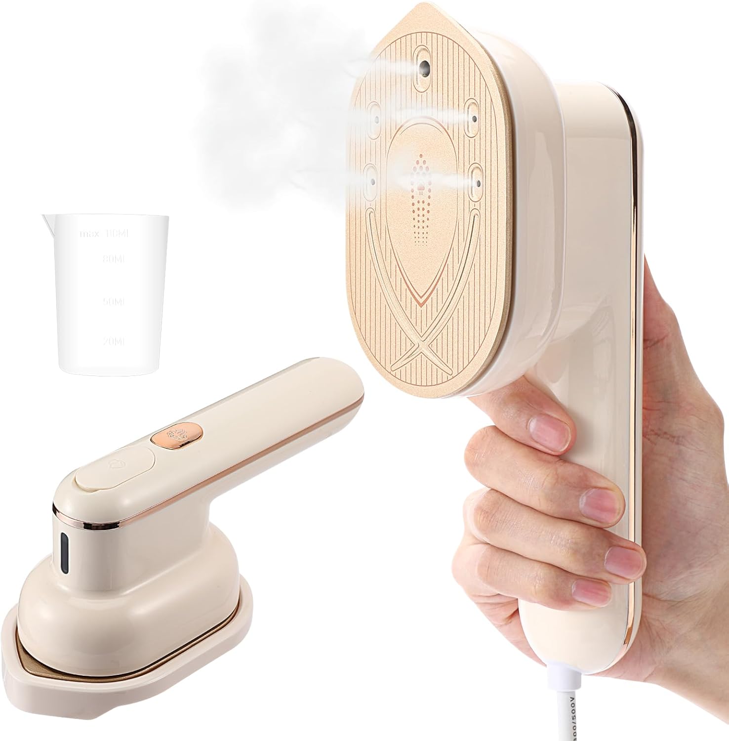 Mini Steam Iron for Clothing Compact Travel Size