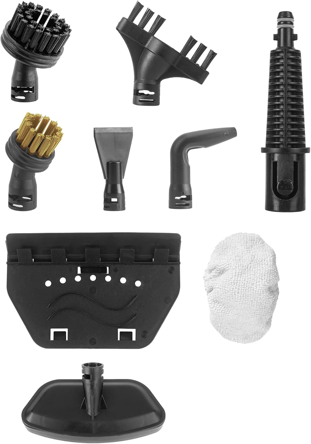 9-Piece Neugo Steam Mop Accessories Kit for Whole Home Cleaning