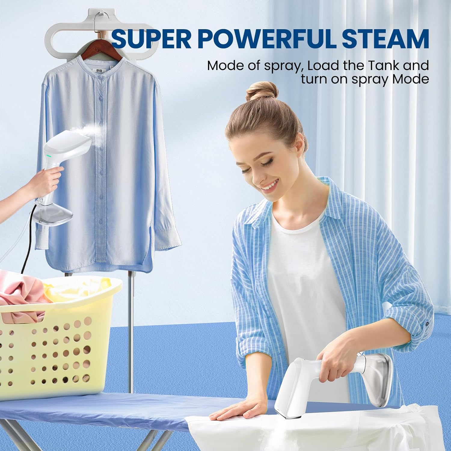 Chrinomee 3000W Steam Iron for Clothes