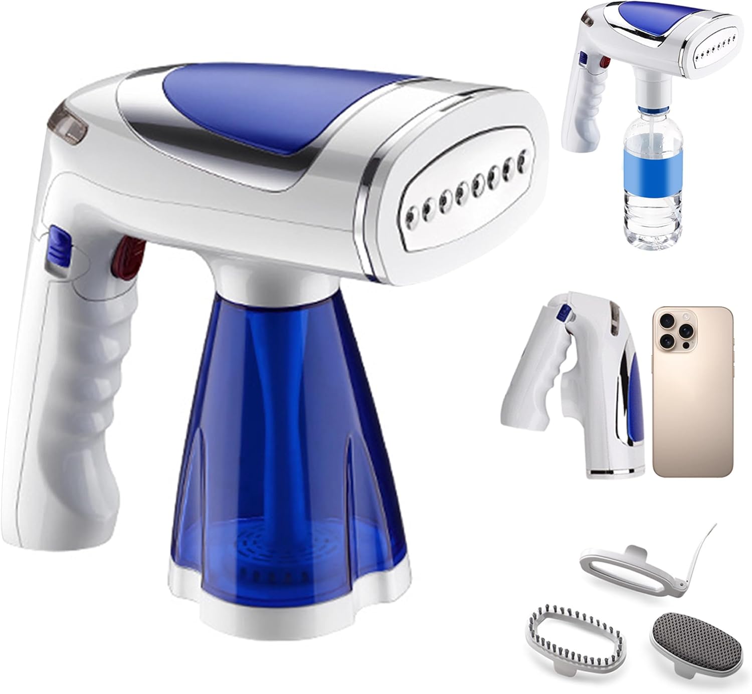 Effortlessly Remove Wrinkles with the GRETMIX Portable Clothing Steamer