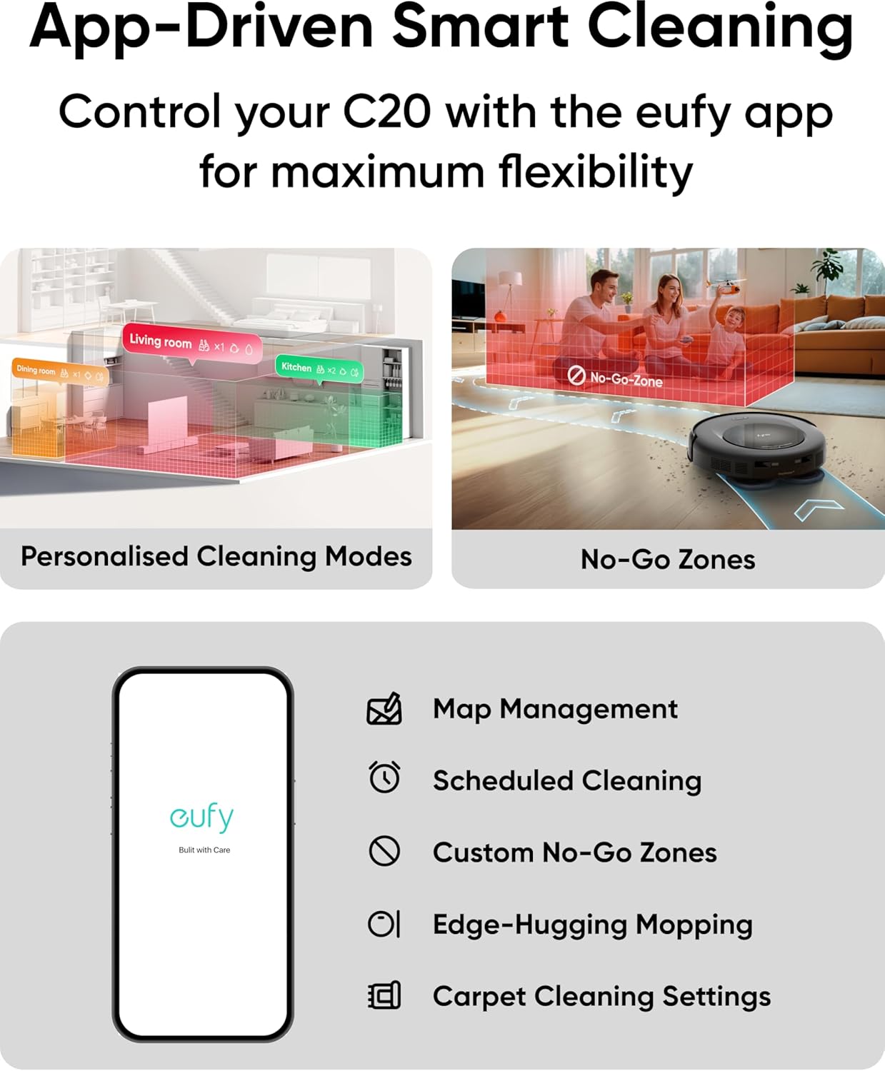 Eufy Robot Vacuum Omni C20 Hands-Free Cleaning