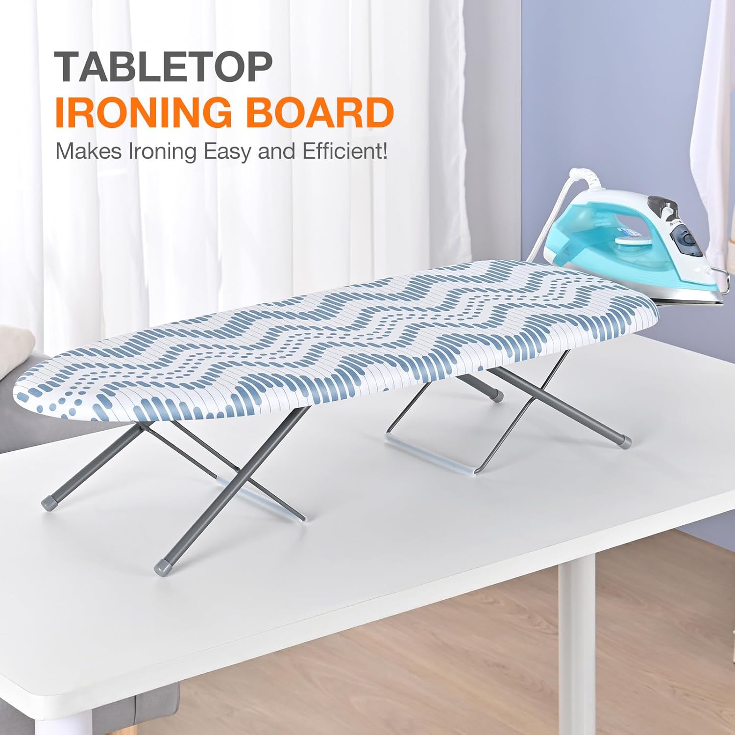 Perfect Compact Tabletop Ironing Board for Home Travel Use