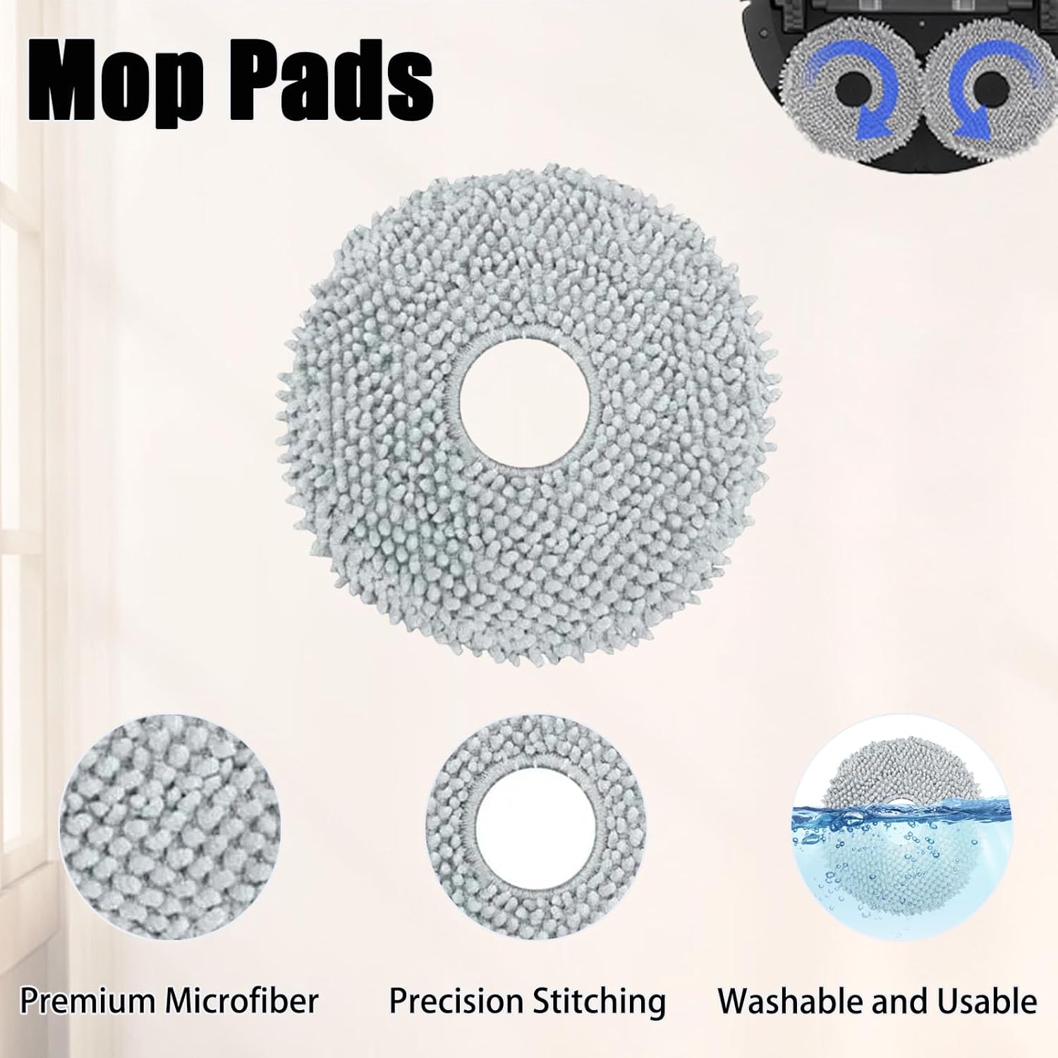 Liwoowe 21-Piece Vacuum Accessories for Roborock Q Series