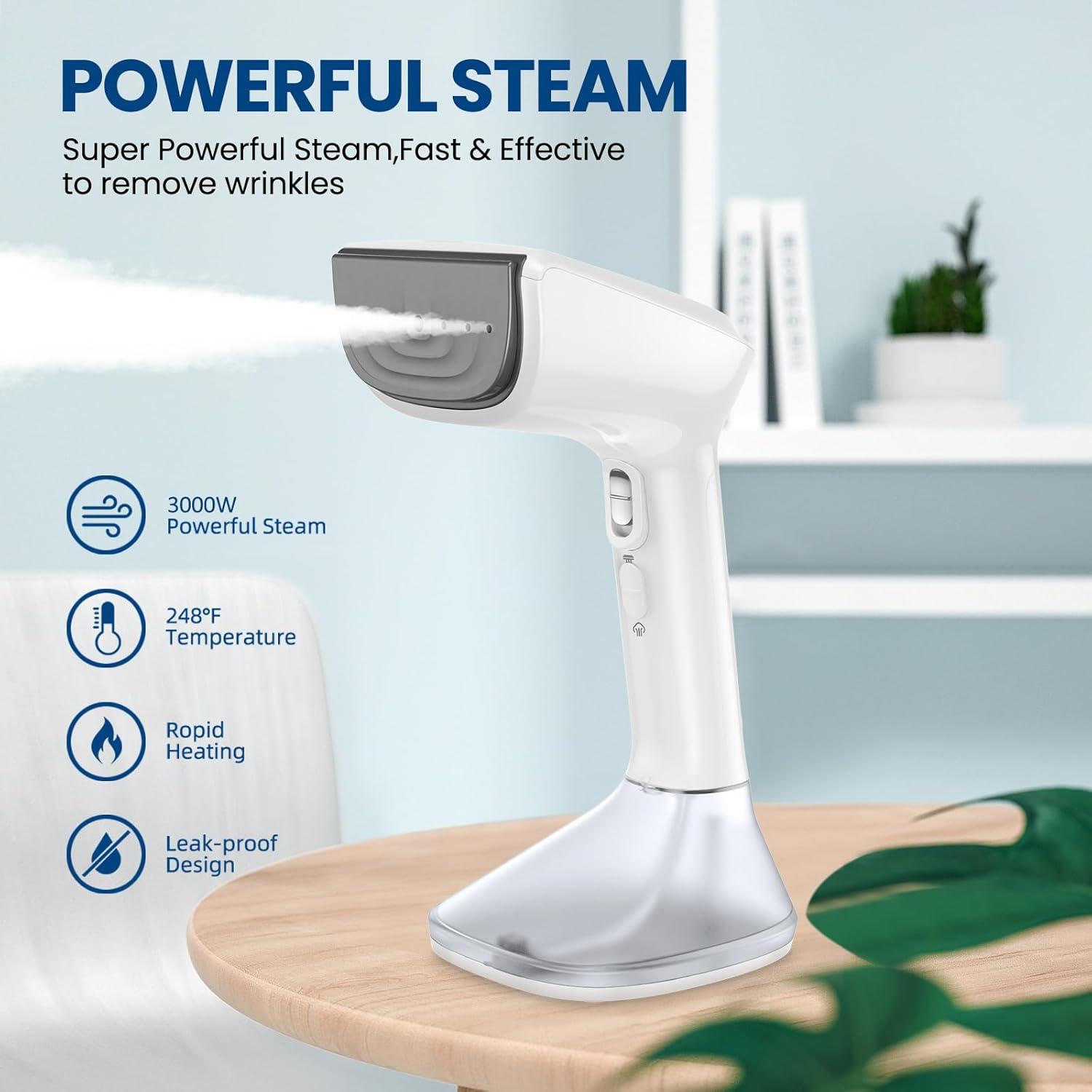 Chrinomee 3000W Steam Iron for Clothes